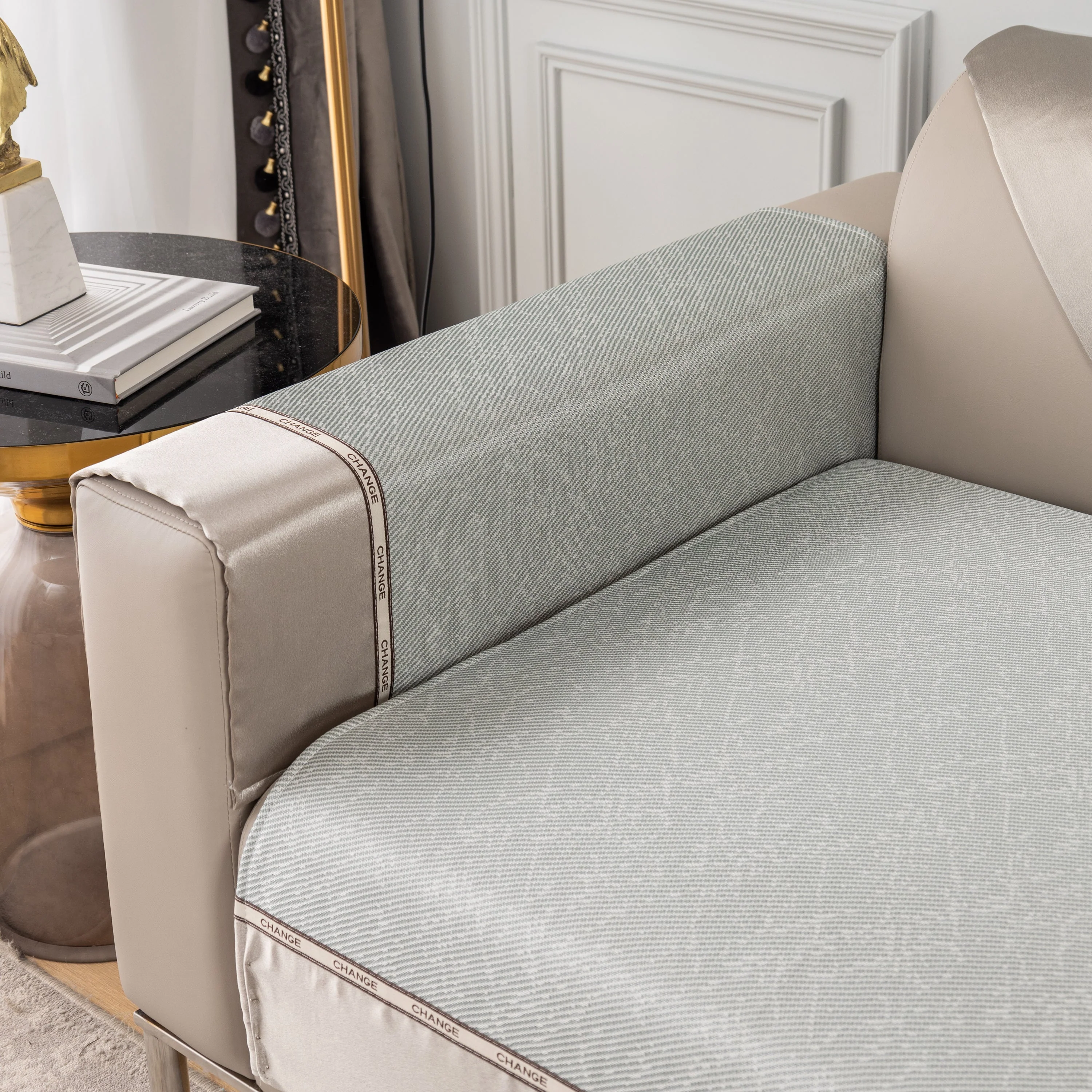 Non-Slip Universal Couch Covers for Sectional Sofas & Cushions - Slipcovers for Dogs and Pets - Image 7