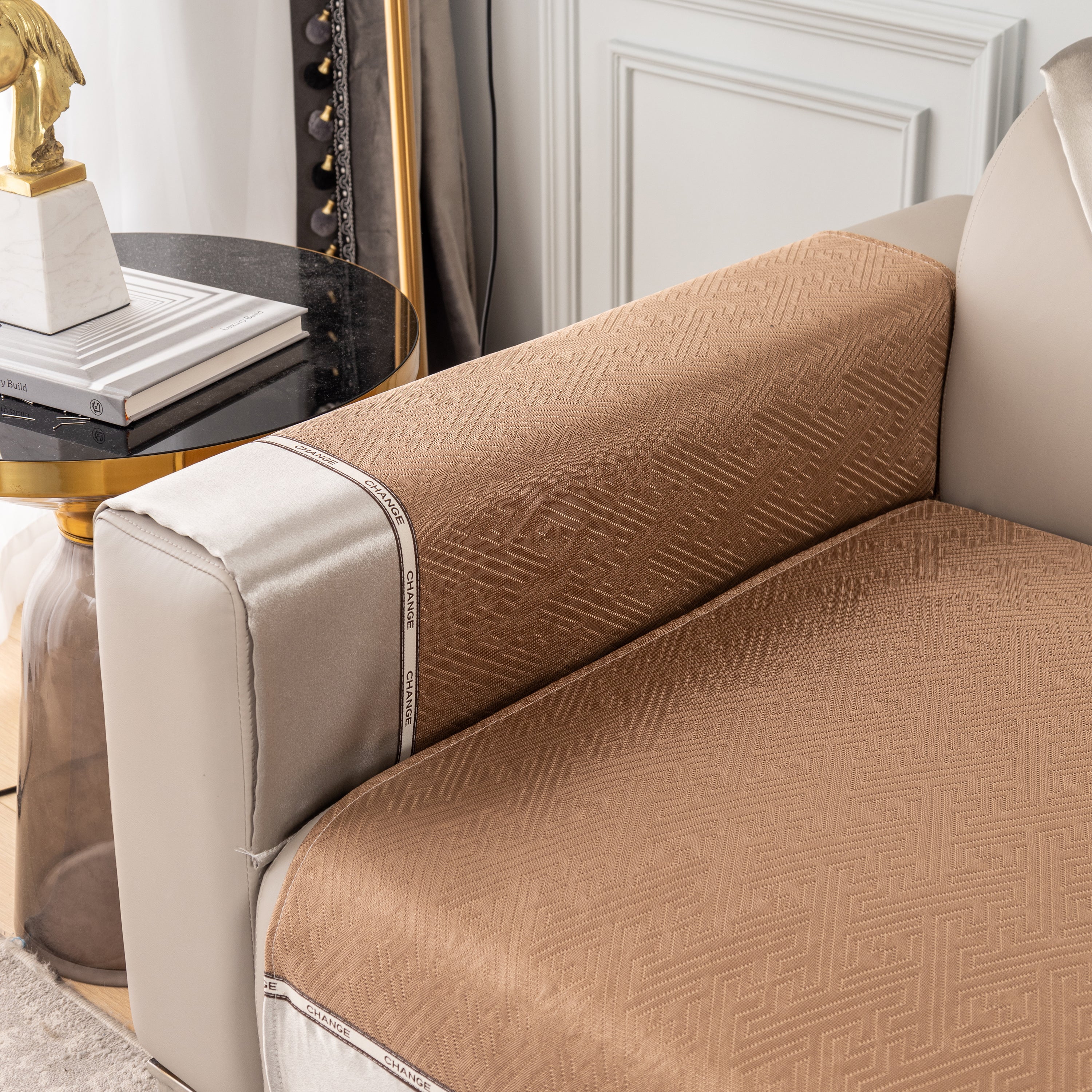 Non-Slip Universal Sofa Covers for Sectional Couch and Couch Cushions - Sofa Slipcovers for Dogs and Pets - Image 17