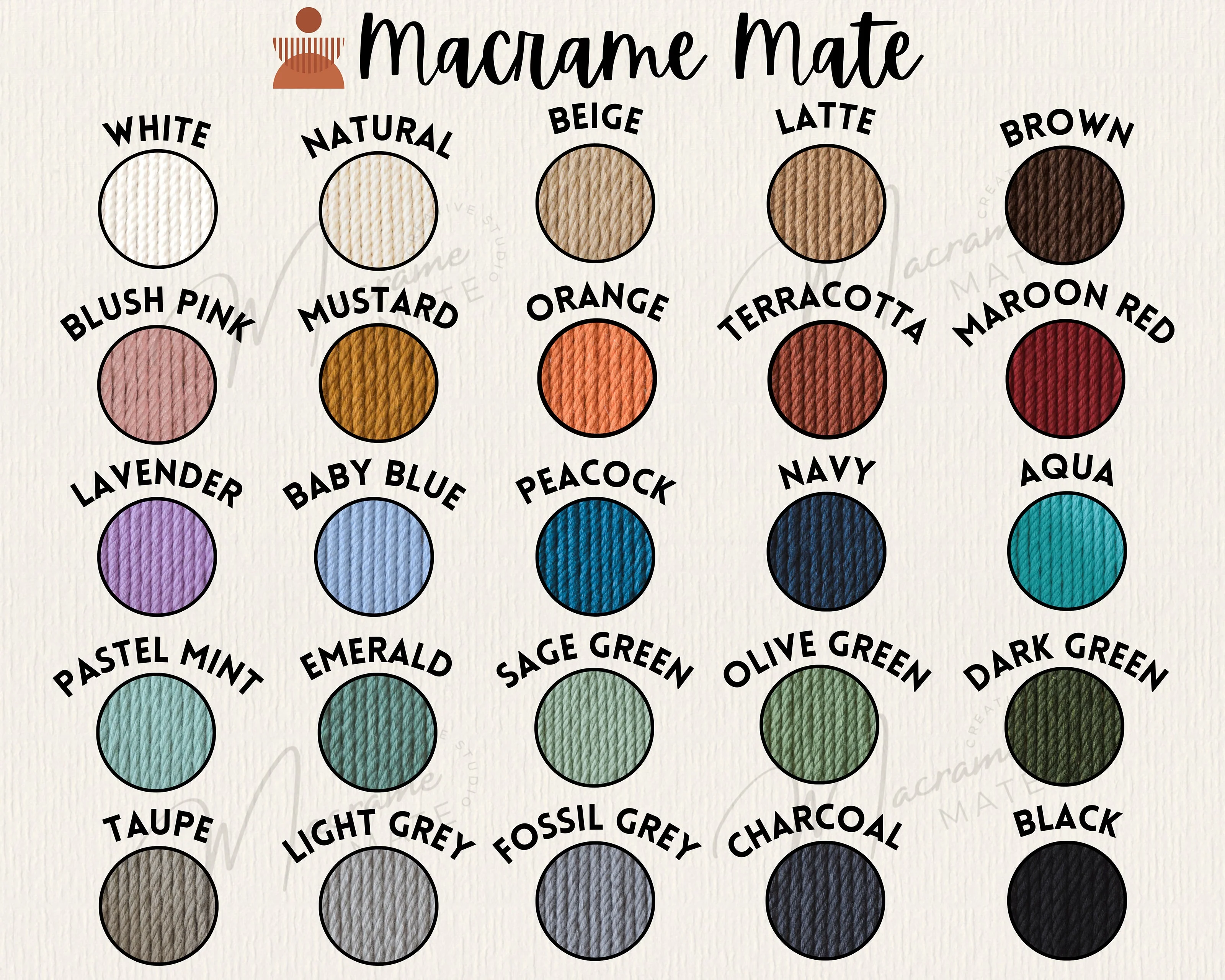 Nordica Natural Macrame Window Curtain - Image 4