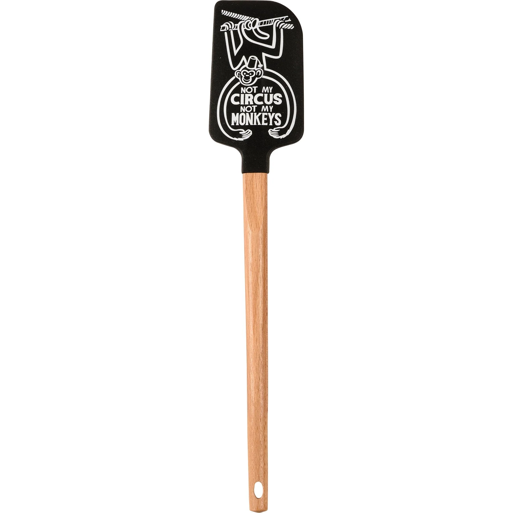 Not My Circus Not My Monkeys Spatula With A Wooden Handle - Image 7
