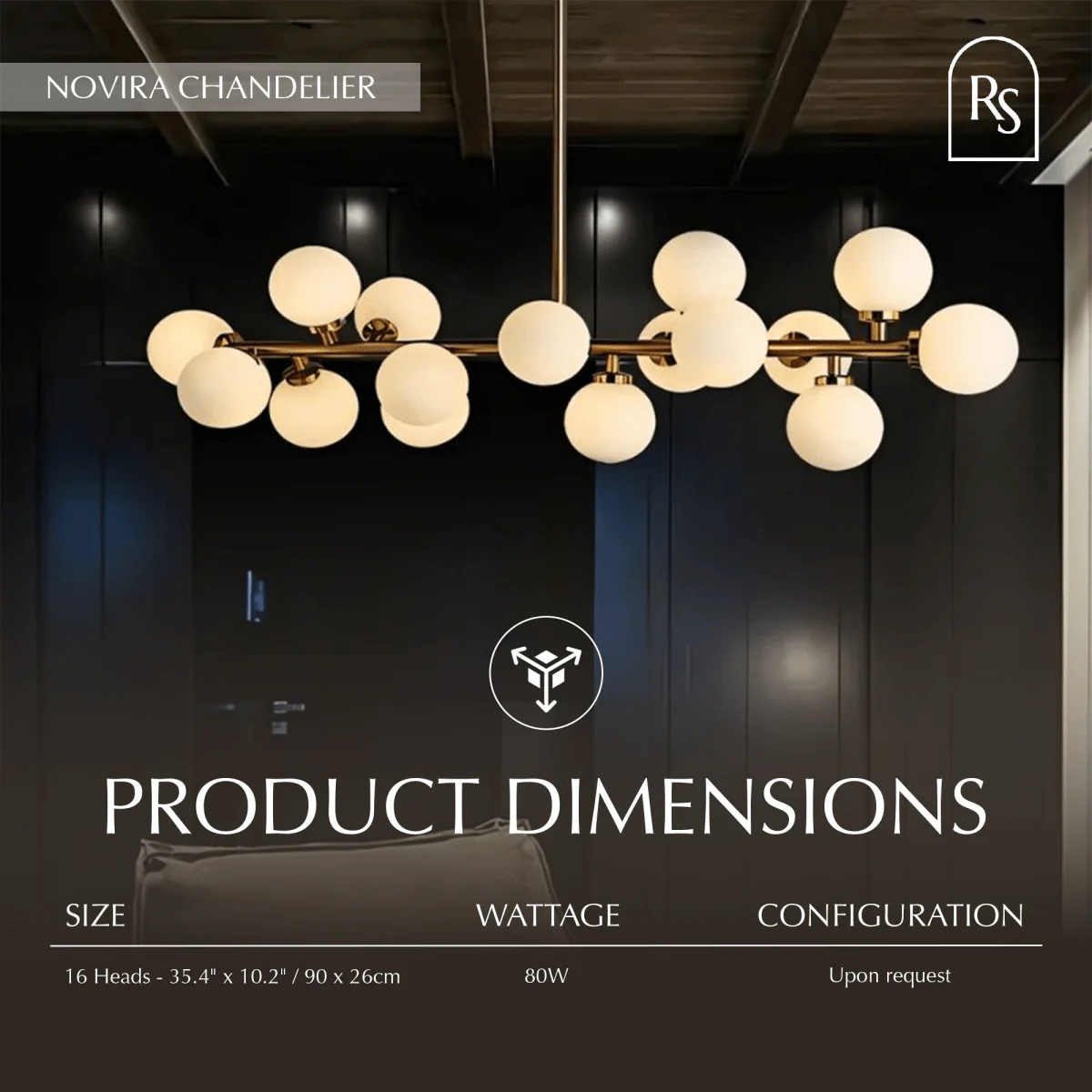 Novira Chandelier - Image 9