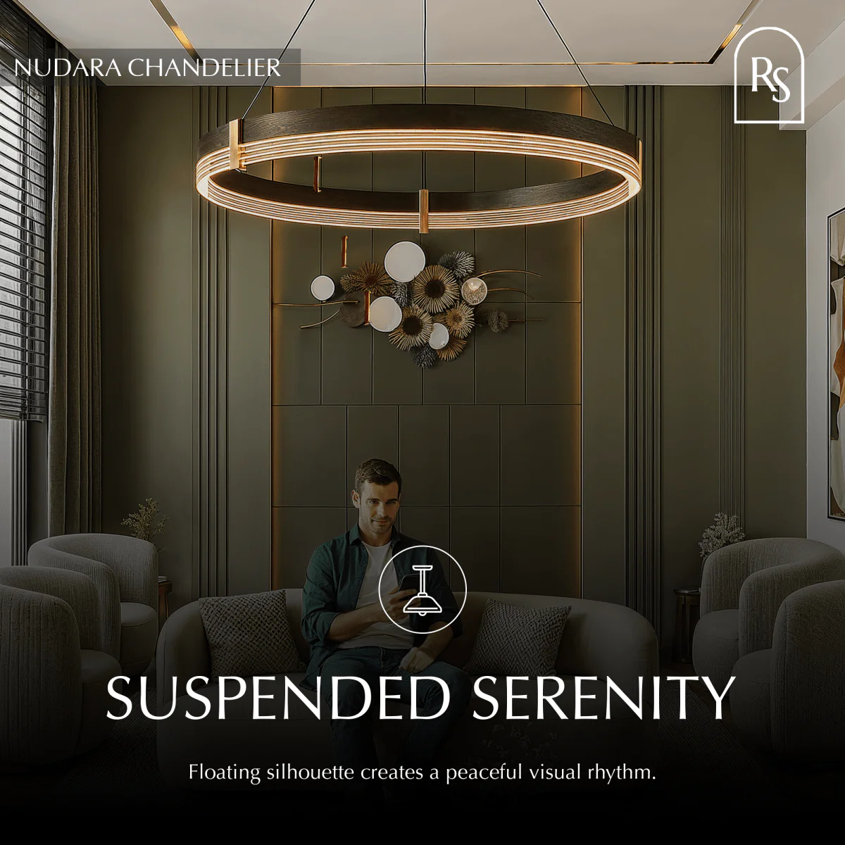 Nudara Chandelier - Open Box - Image 5