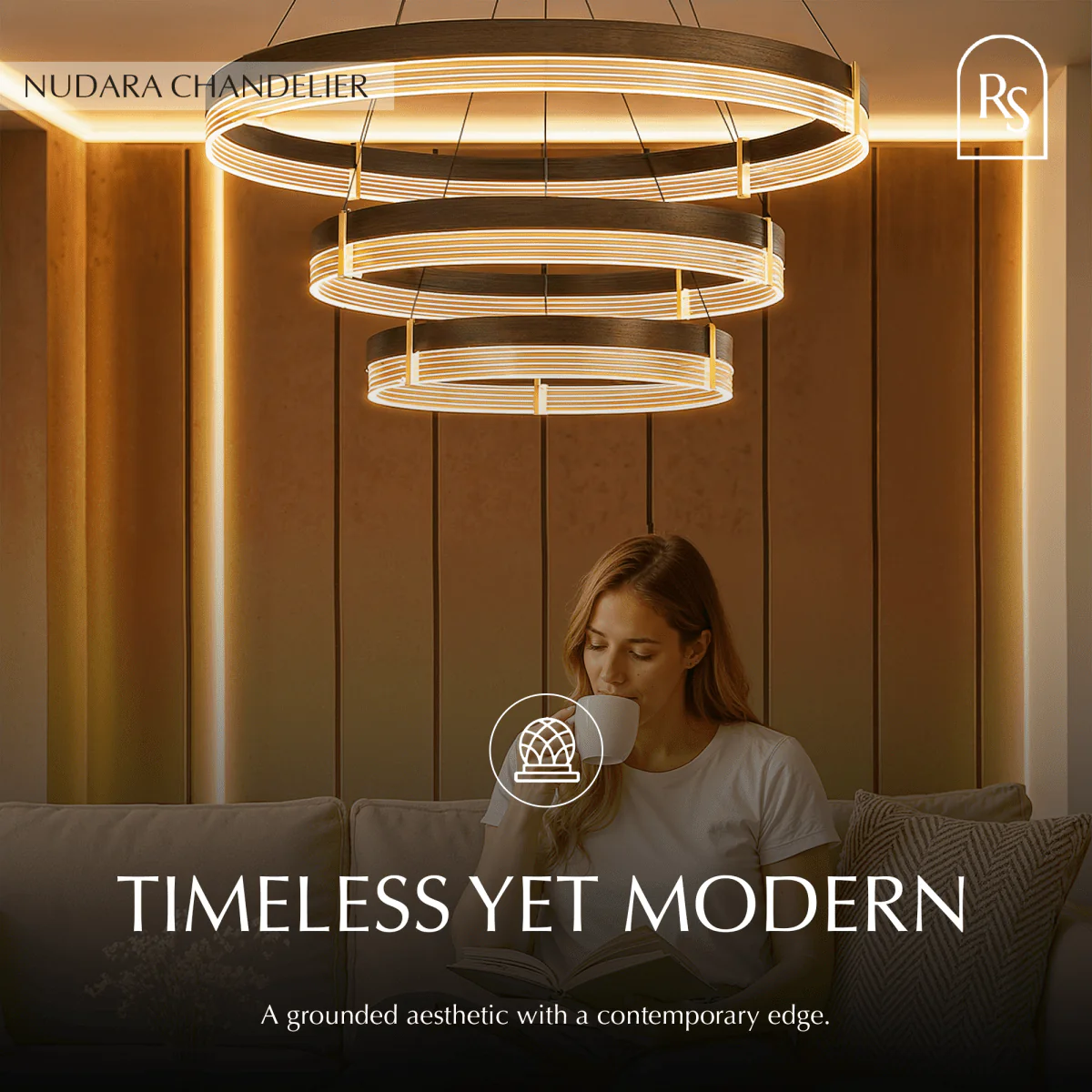 Nudara Chandelier - Open Box - Image 7