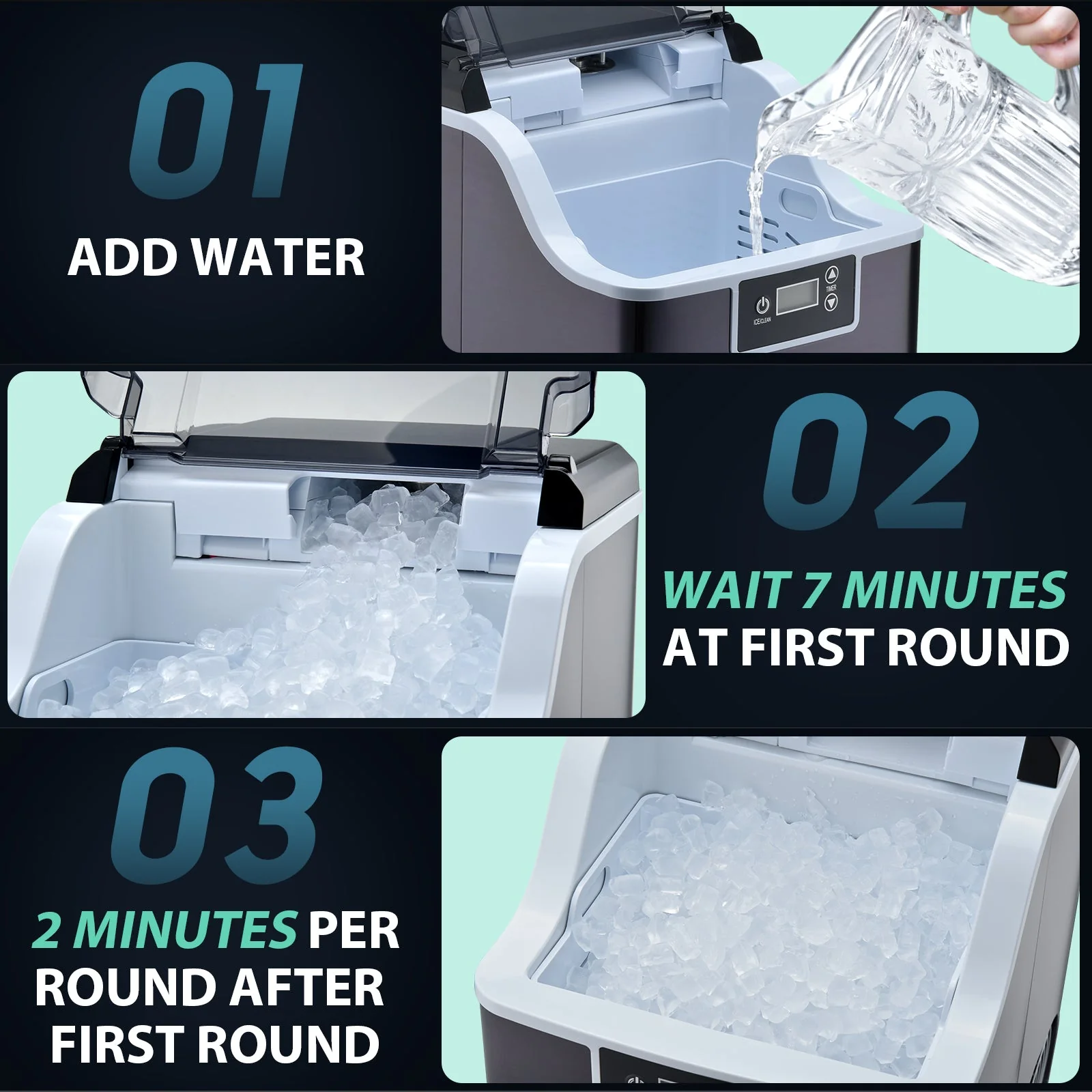 Nugget Ice Maker Z5820BN - Image 3