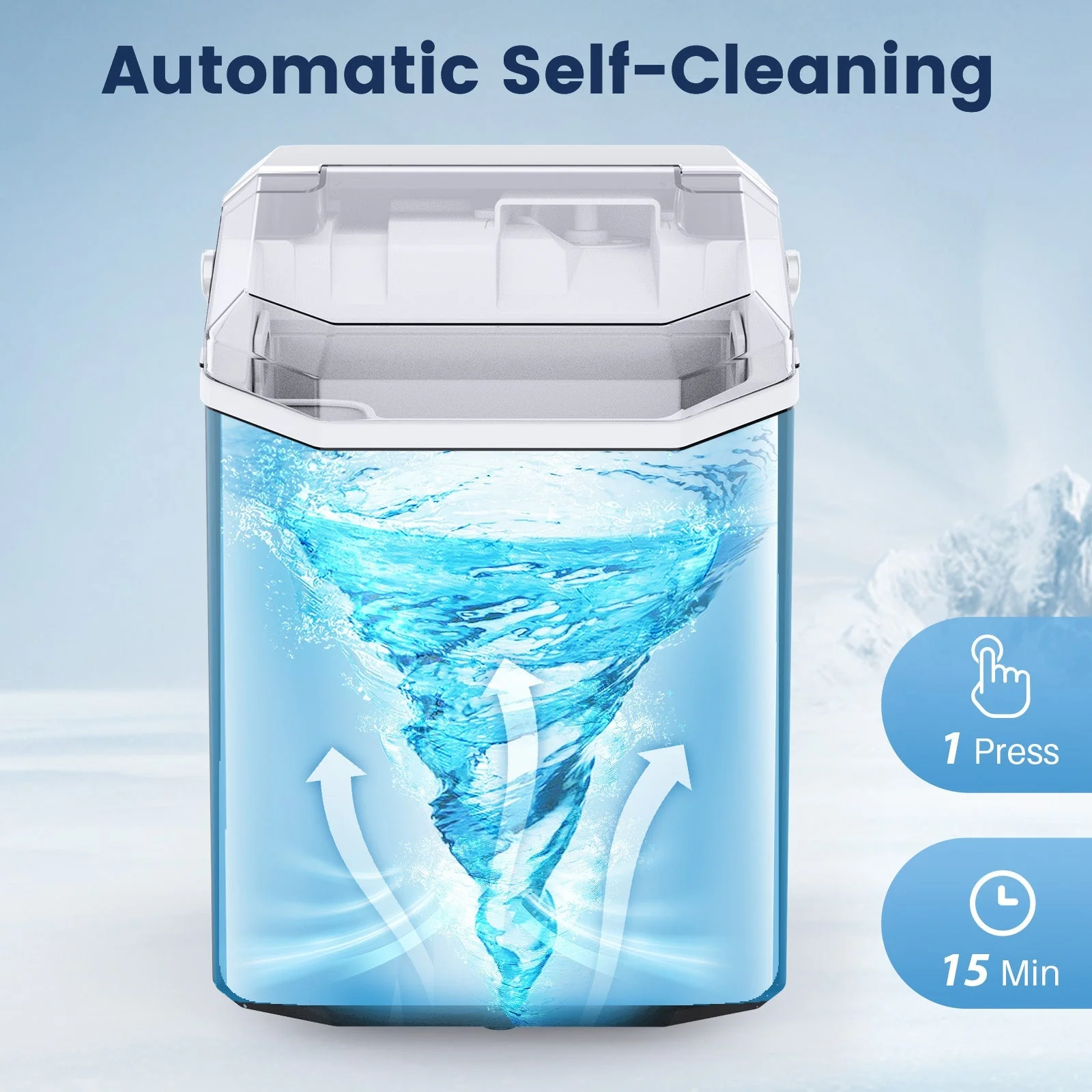 Nugget Pebble Ice Maker Countertop Z5815NA - Image 20