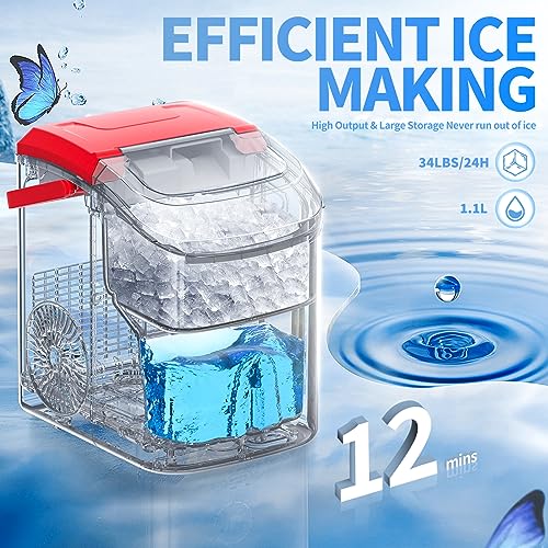 Nugget Pebble Ice Maker Countertop Z5815NH - Image 24
