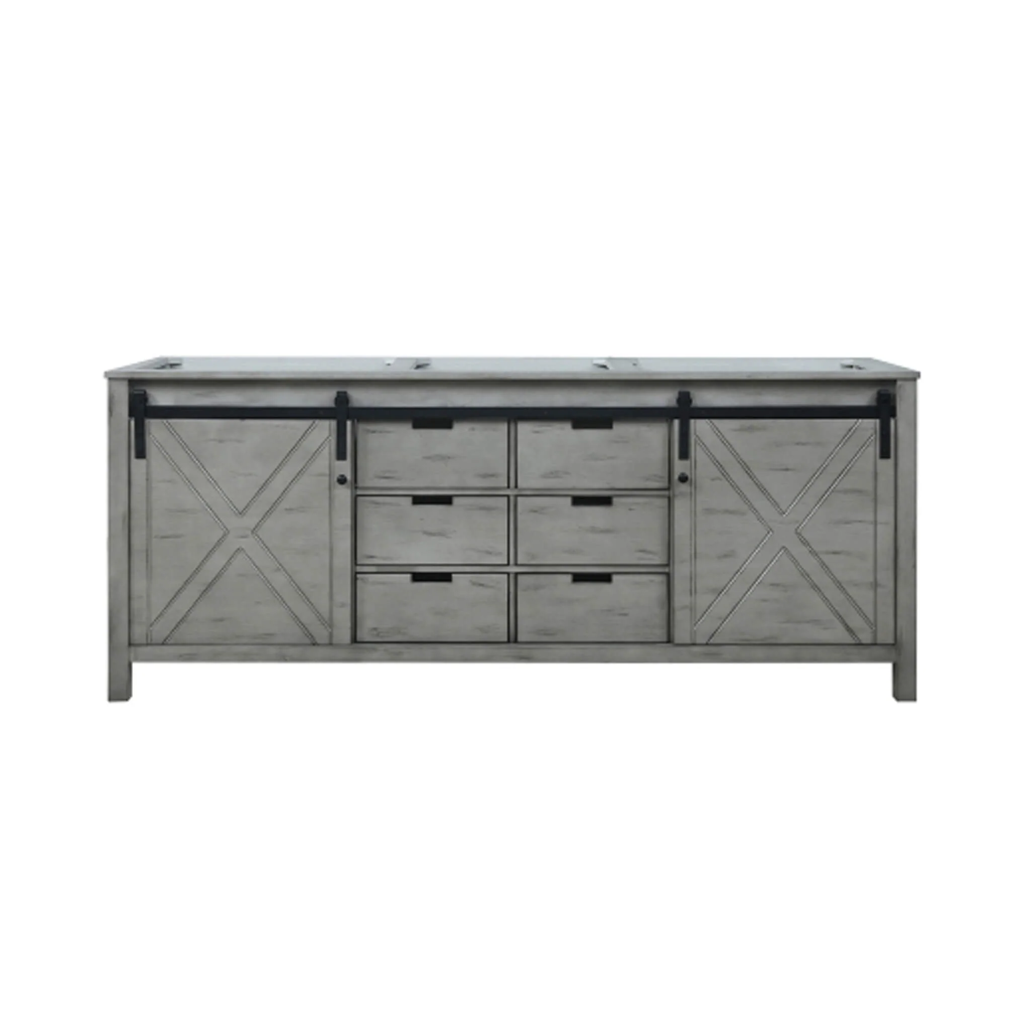 Nuvia 80-Inch Fully Assembled Double Bath Vanity With Soft Close Cabinets [No Countertop] (SAK53904) - Image 12