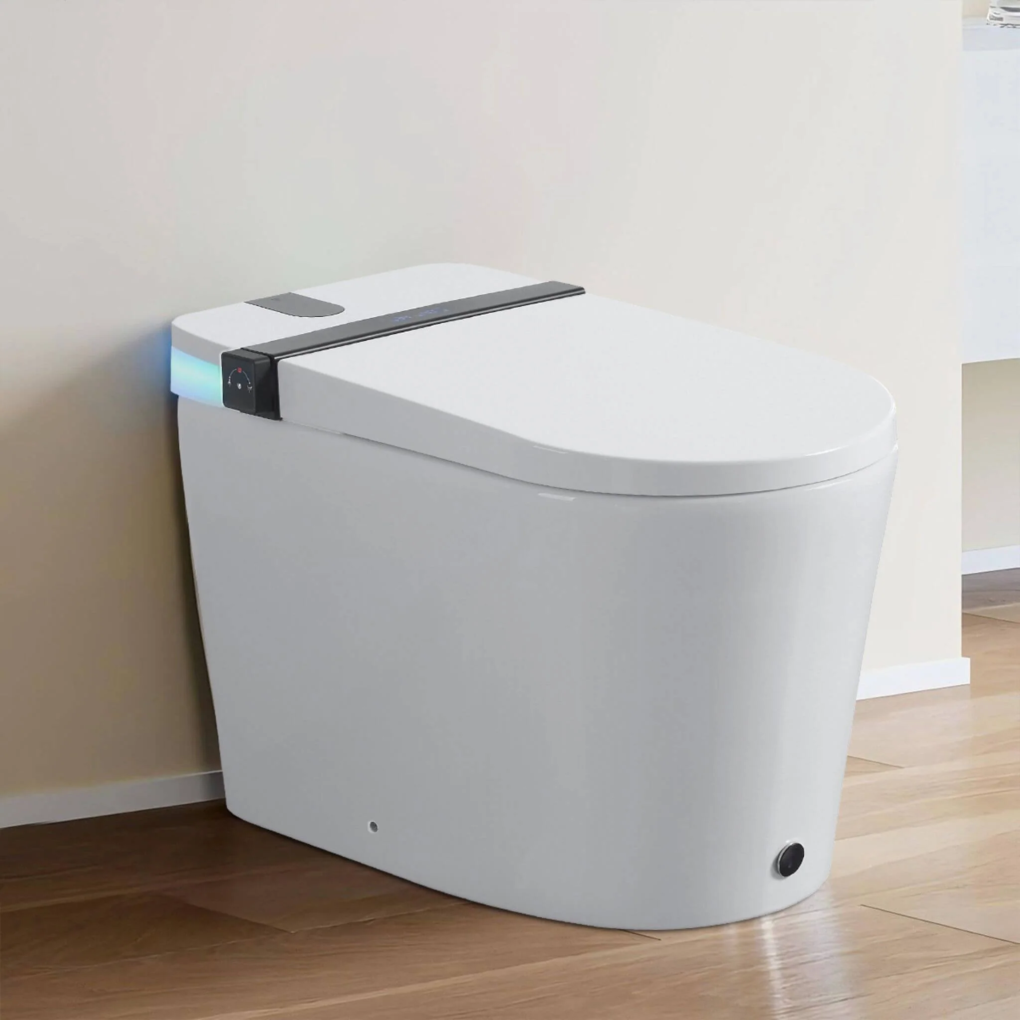 Nuvia Premium Smart Toilet With Bidet Seat LED Display & Night Light (SAK81465) - Image 16