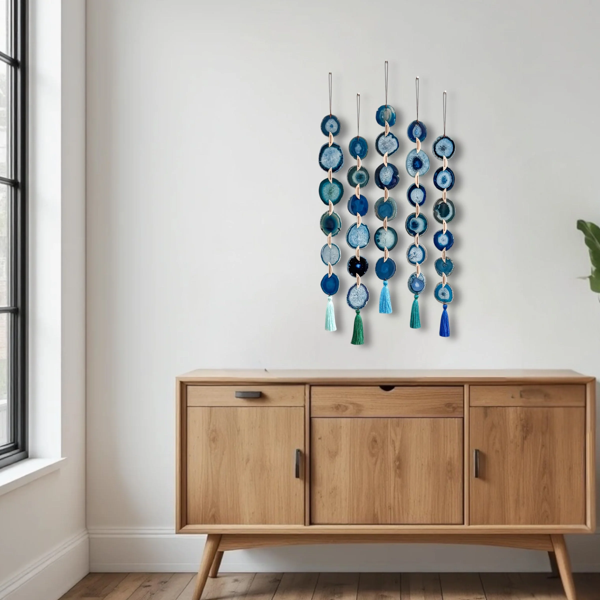 Ocean Agate Wall Hanging - Image 13