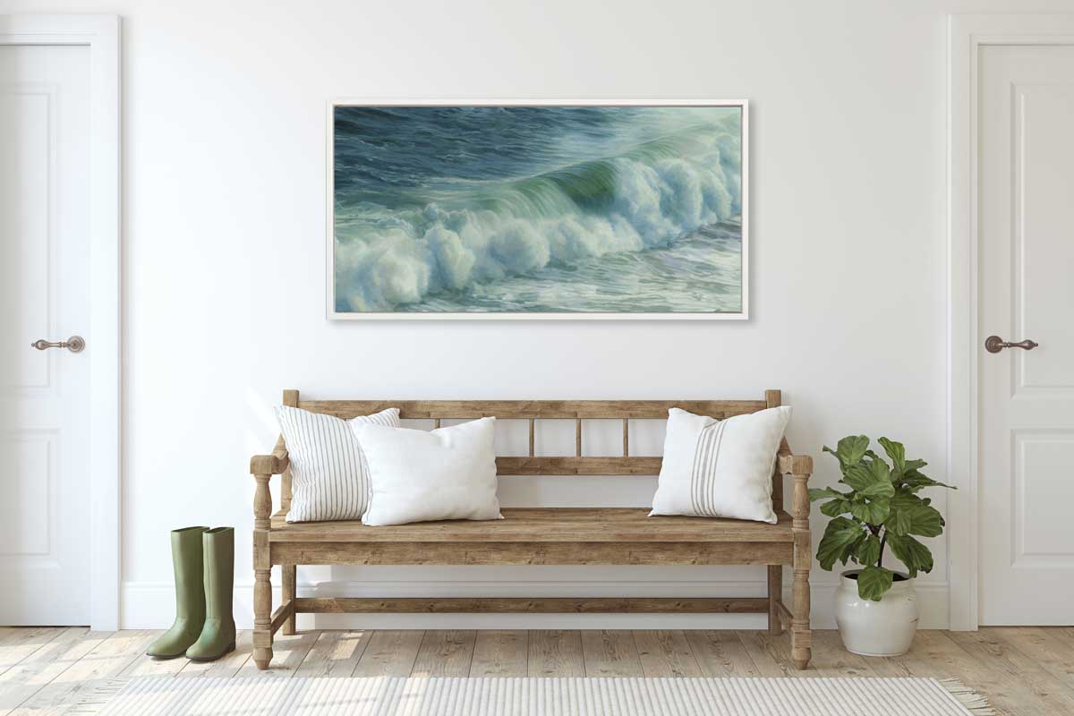 Ocean II - Open Edition Canvas Print - Image 2