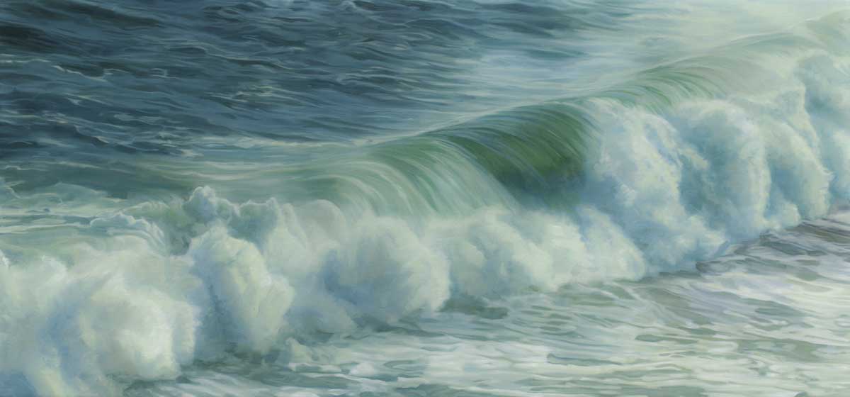 Ocean II - Open Edition Canvas Print - Image 3