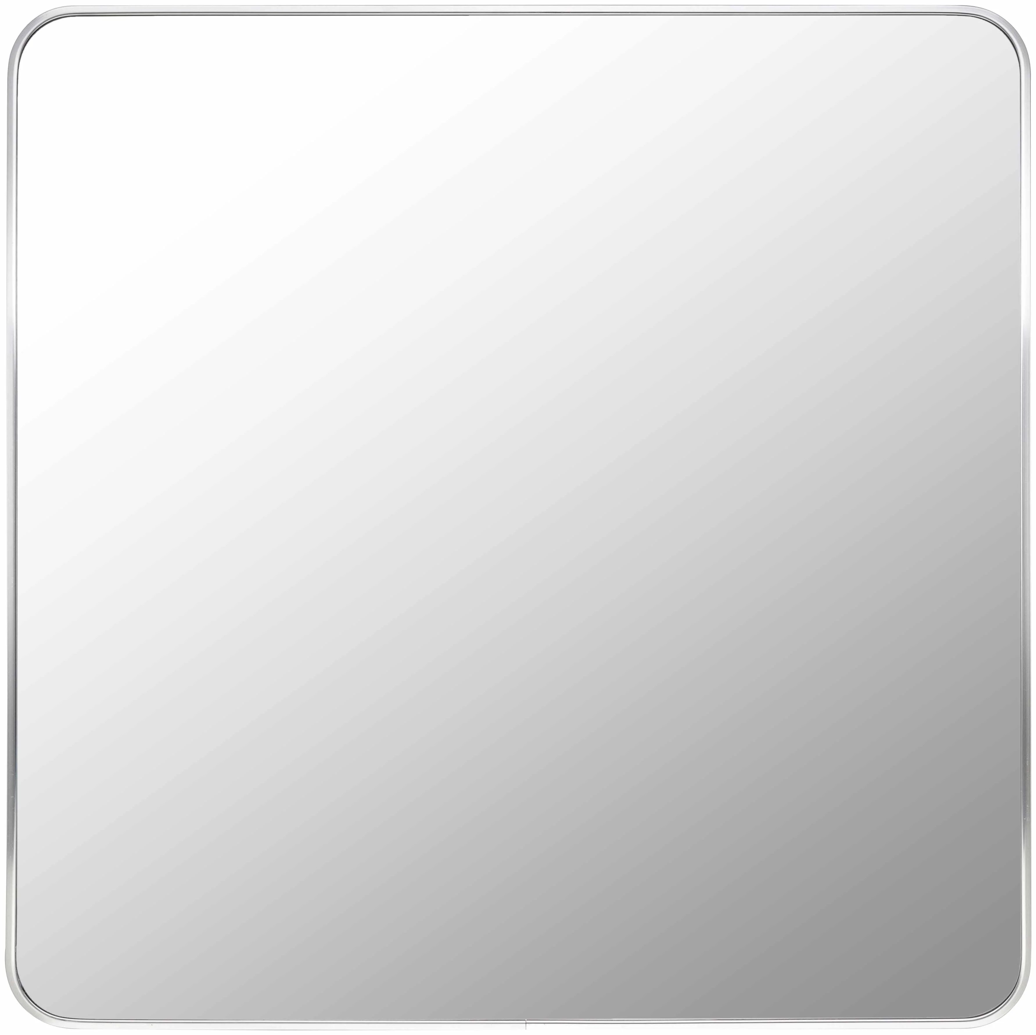 Ockenfels Modern Arched  Silver Gray Wall Mirror - Image 3