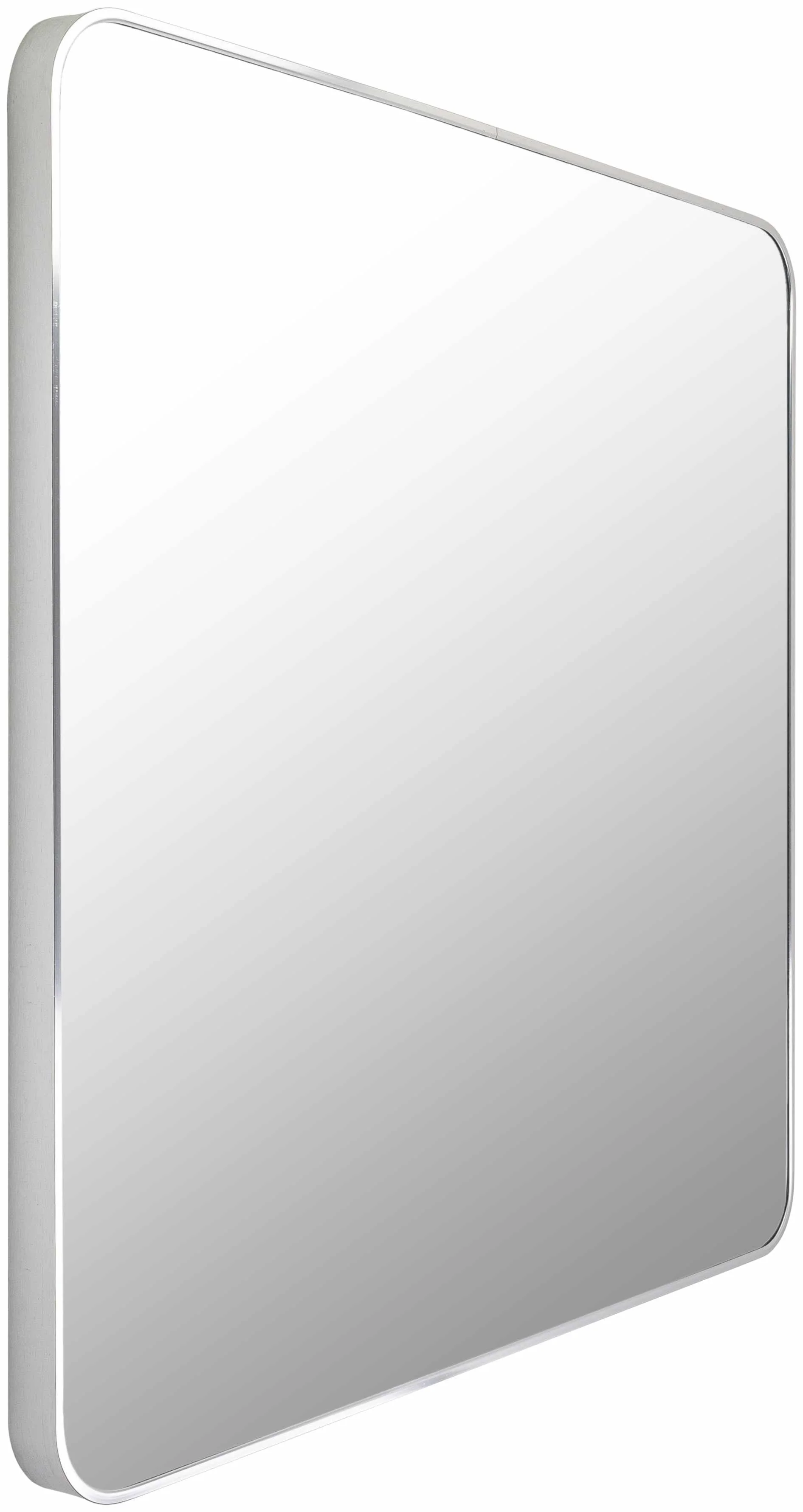 Ockenfels Modern Arched  Silver Gray Wall Mirror - Image 4