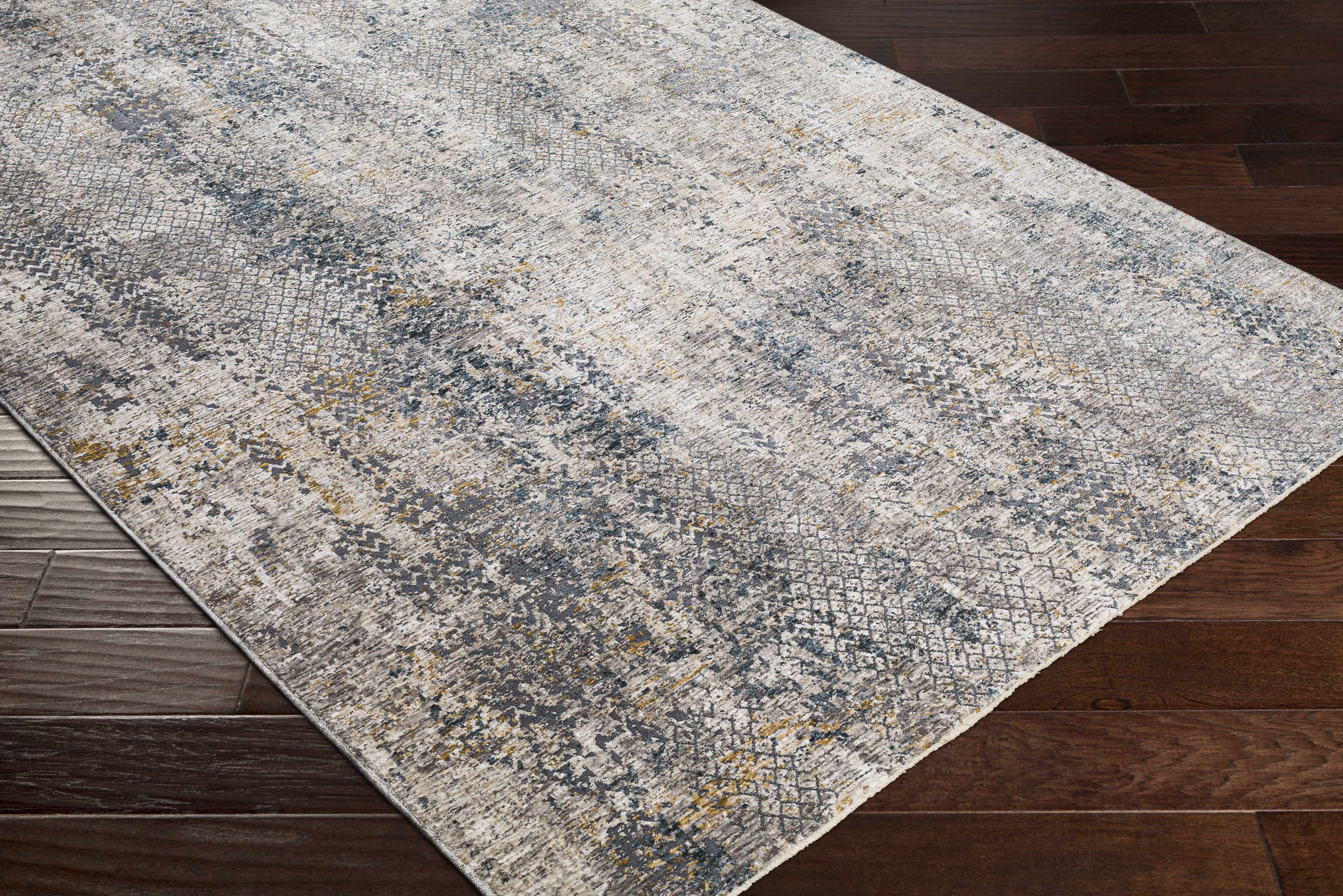 Odell Abstract Luxe Fringe Rug - Clearance - Image 14