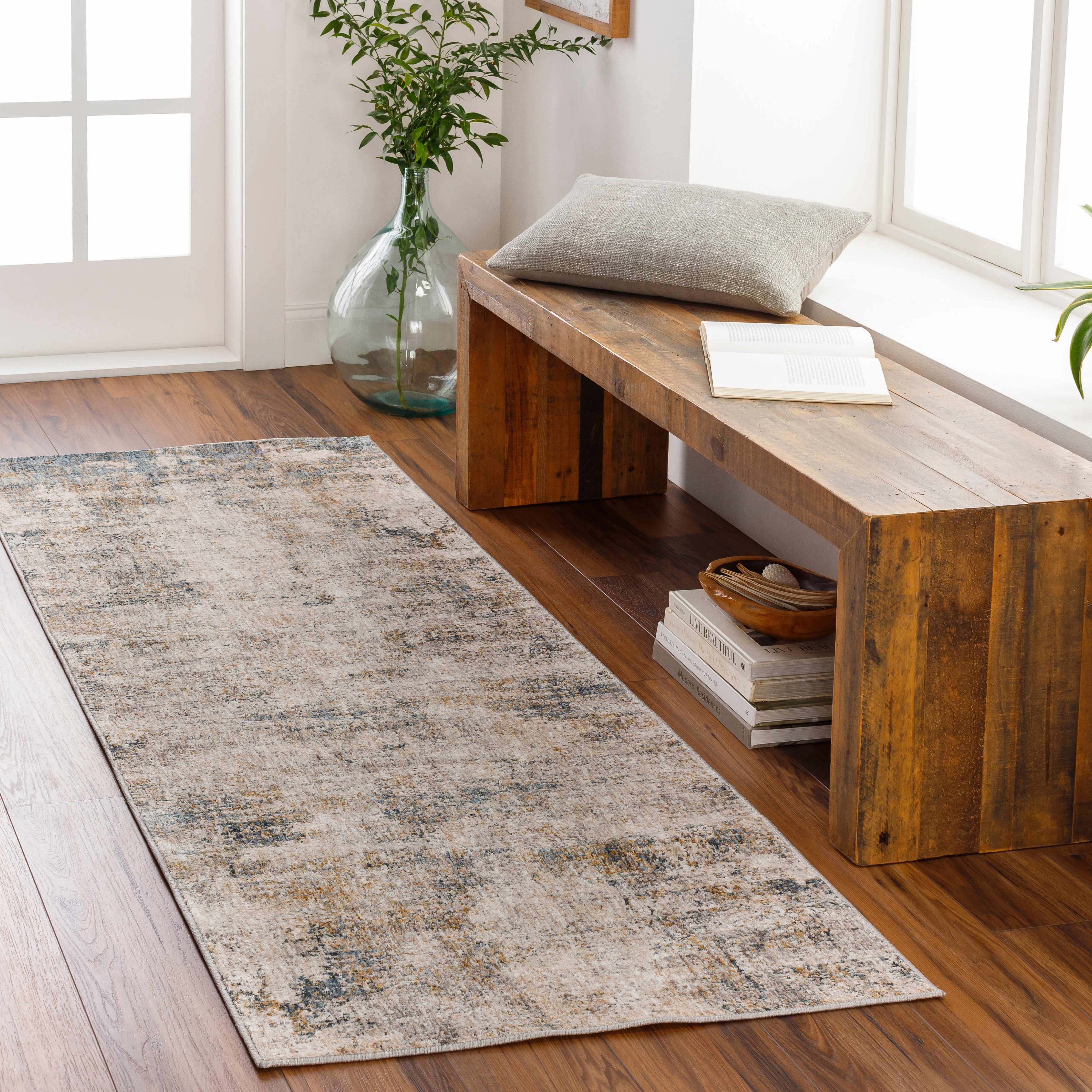 Odell Abstract Luxe Fringe Rug - Clearance - Image 18