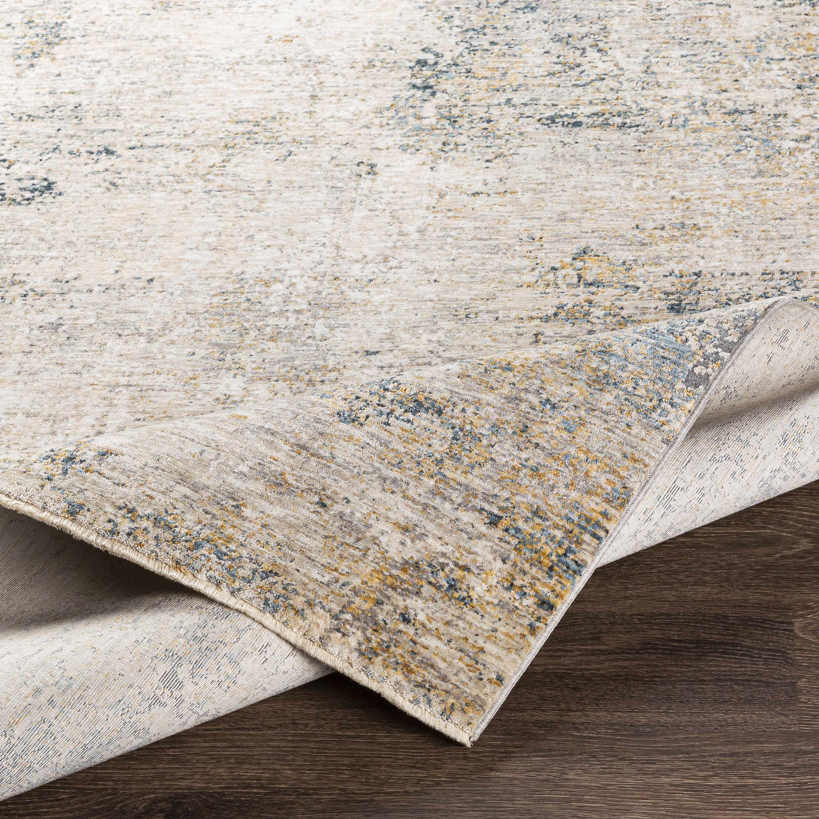 Odell Abstract Luxe Fringe Rug - Clearance - Image 3