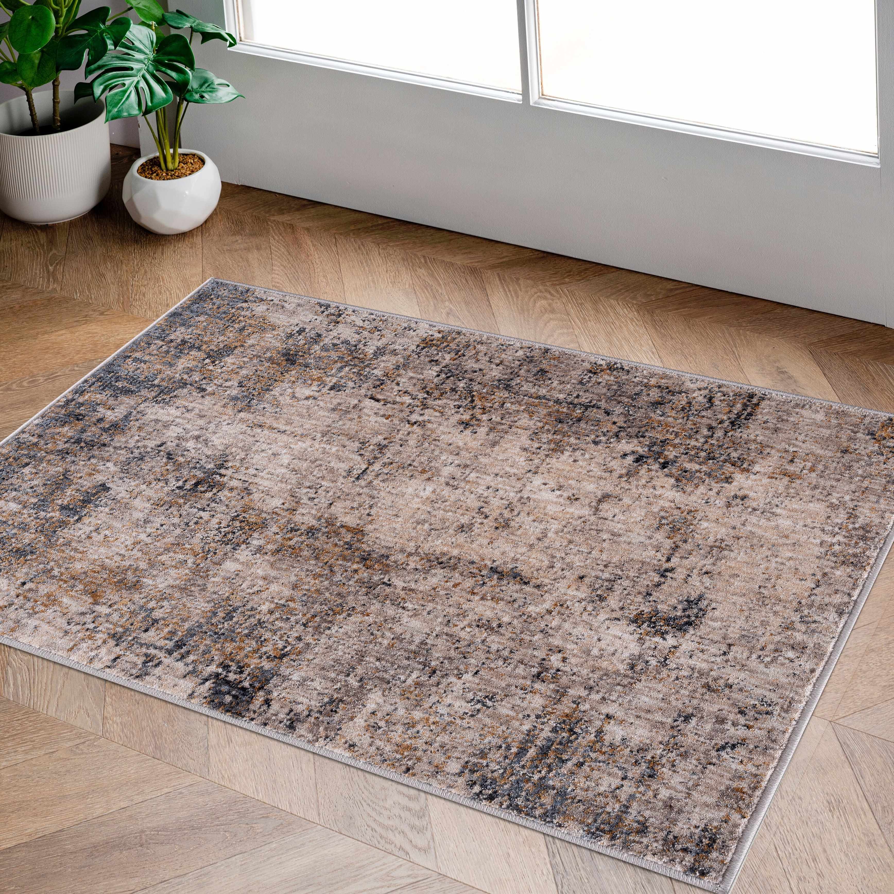 Odell Abstract Luxe Fringe Rug - Clearance - Image 6