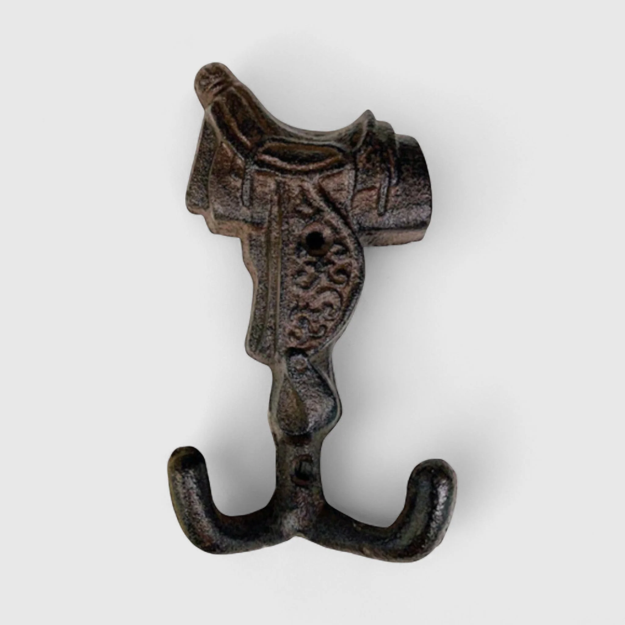 Old West Cast Iron Horse Saddle Hook - Ranch-Style Organizer - Image 2