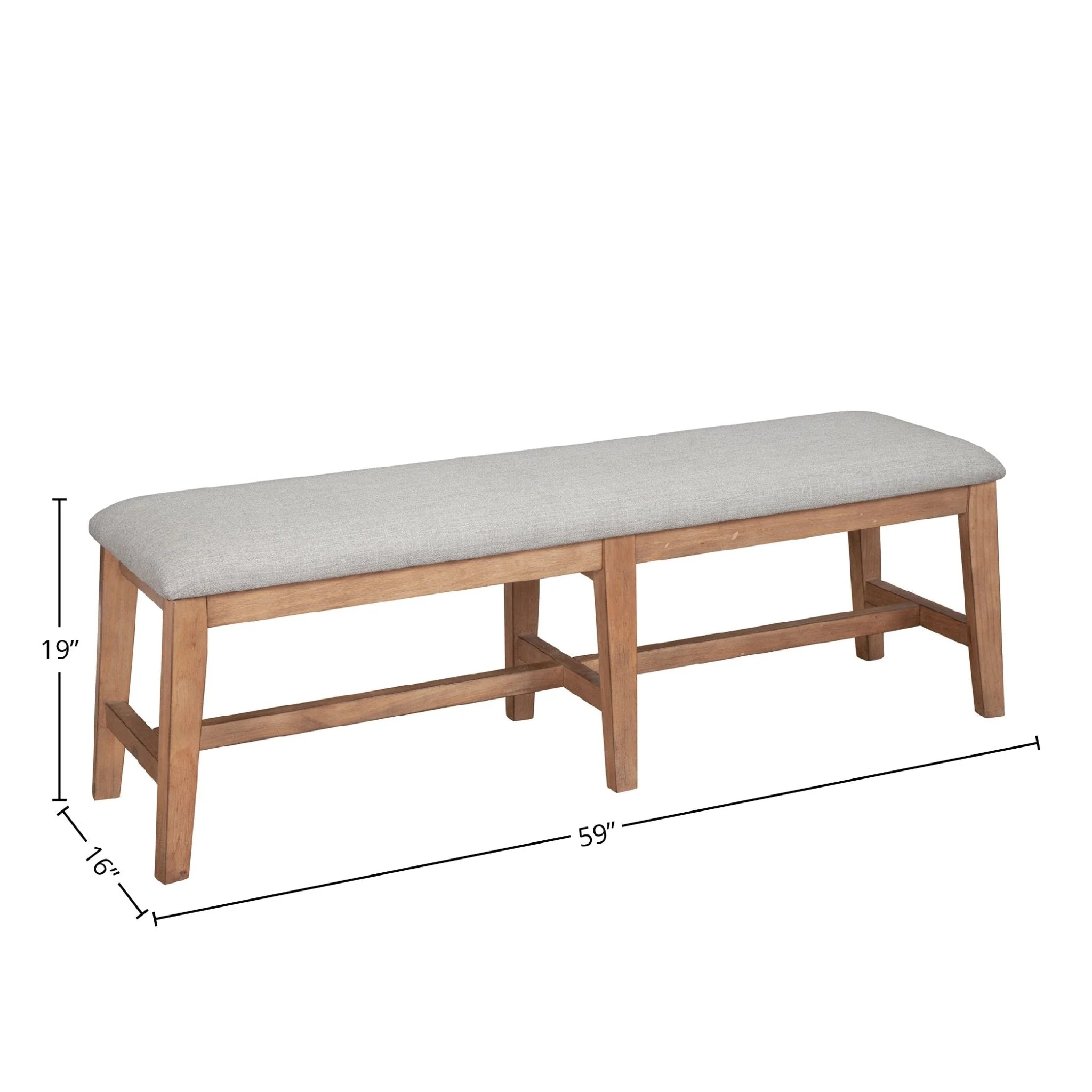Olejo Bench, Natural - Image 9