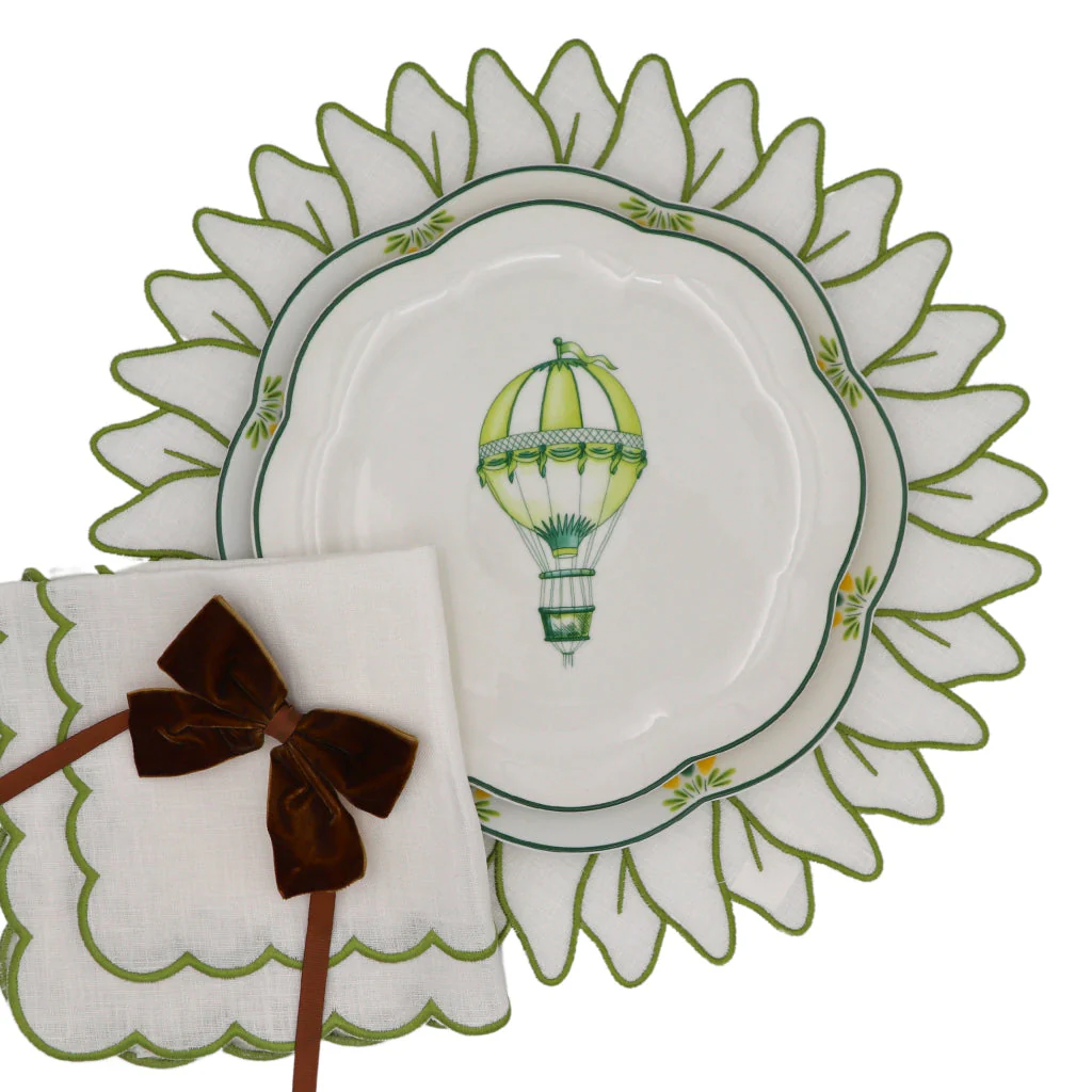 Olive Bloom Placemat - Case of 12 Placemats - Image 11