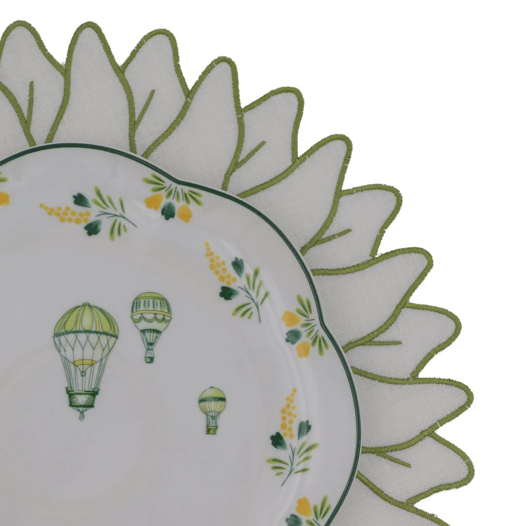Olive Bloom Placemat - Case of 12 Placemats - Image 7