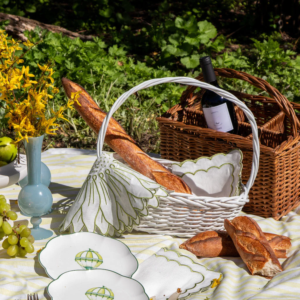 Olive Bloom Placemat - Set of 4 - Image 4