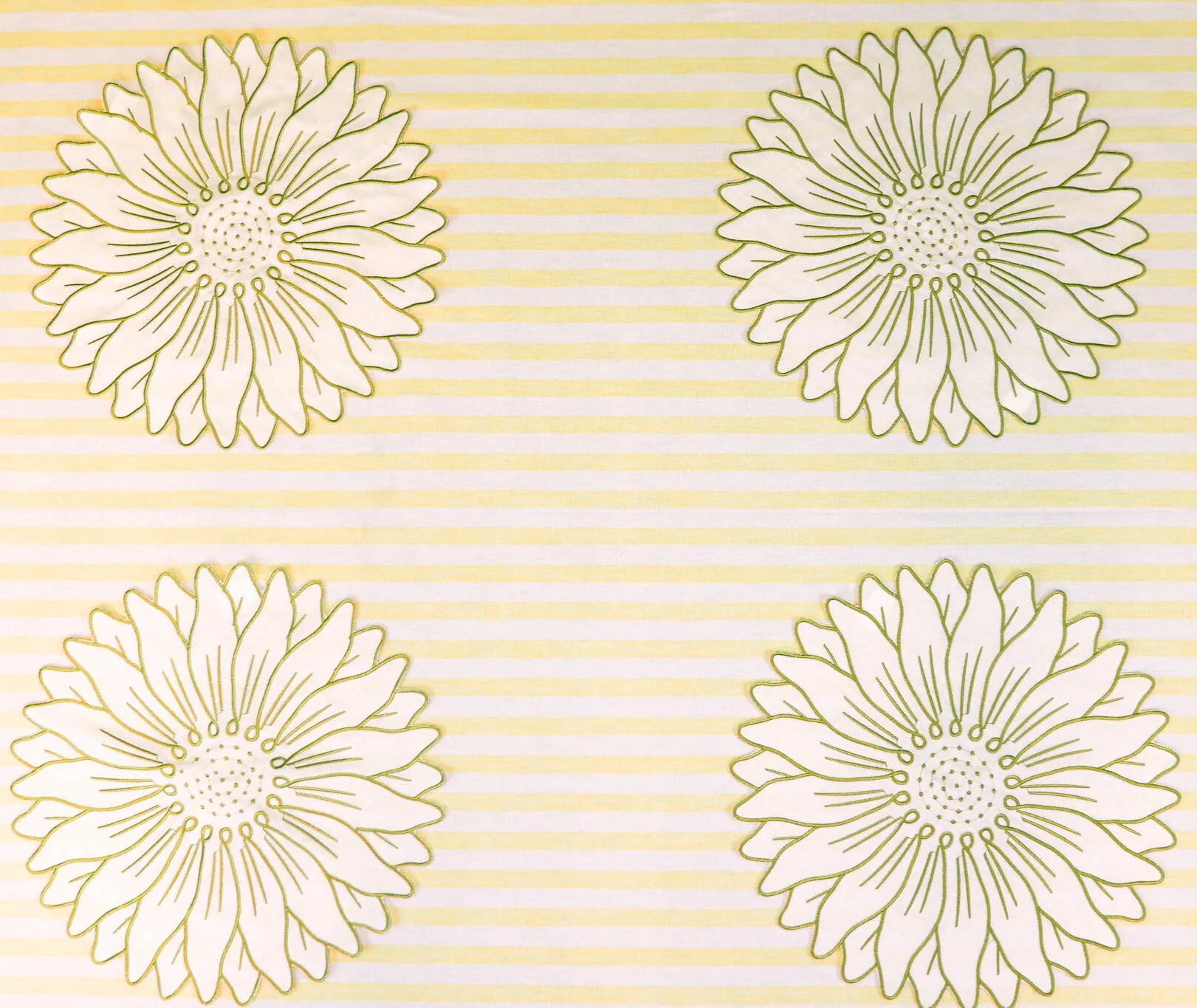 Olive Bloom Placemat - Set of 4 - Image 6