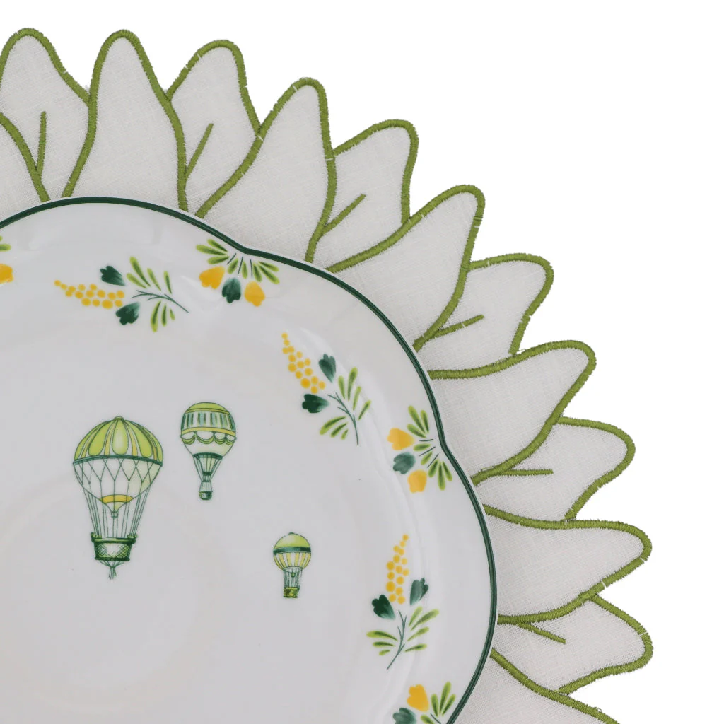 Olive Bloom Placemat - Set of 4 - Image 9