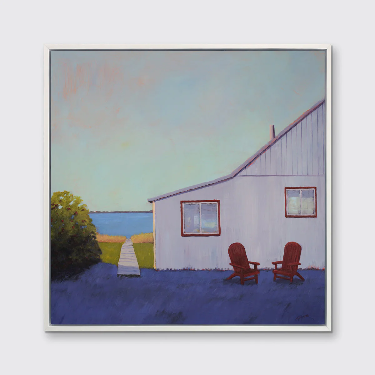 On the Shady Side - Open Edition Canvas Print - Image 4