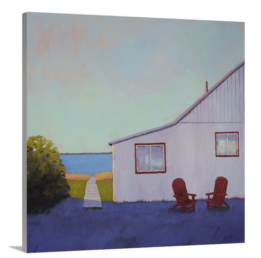 On the Shady Side - Open Edition Canvas Print - Image 5