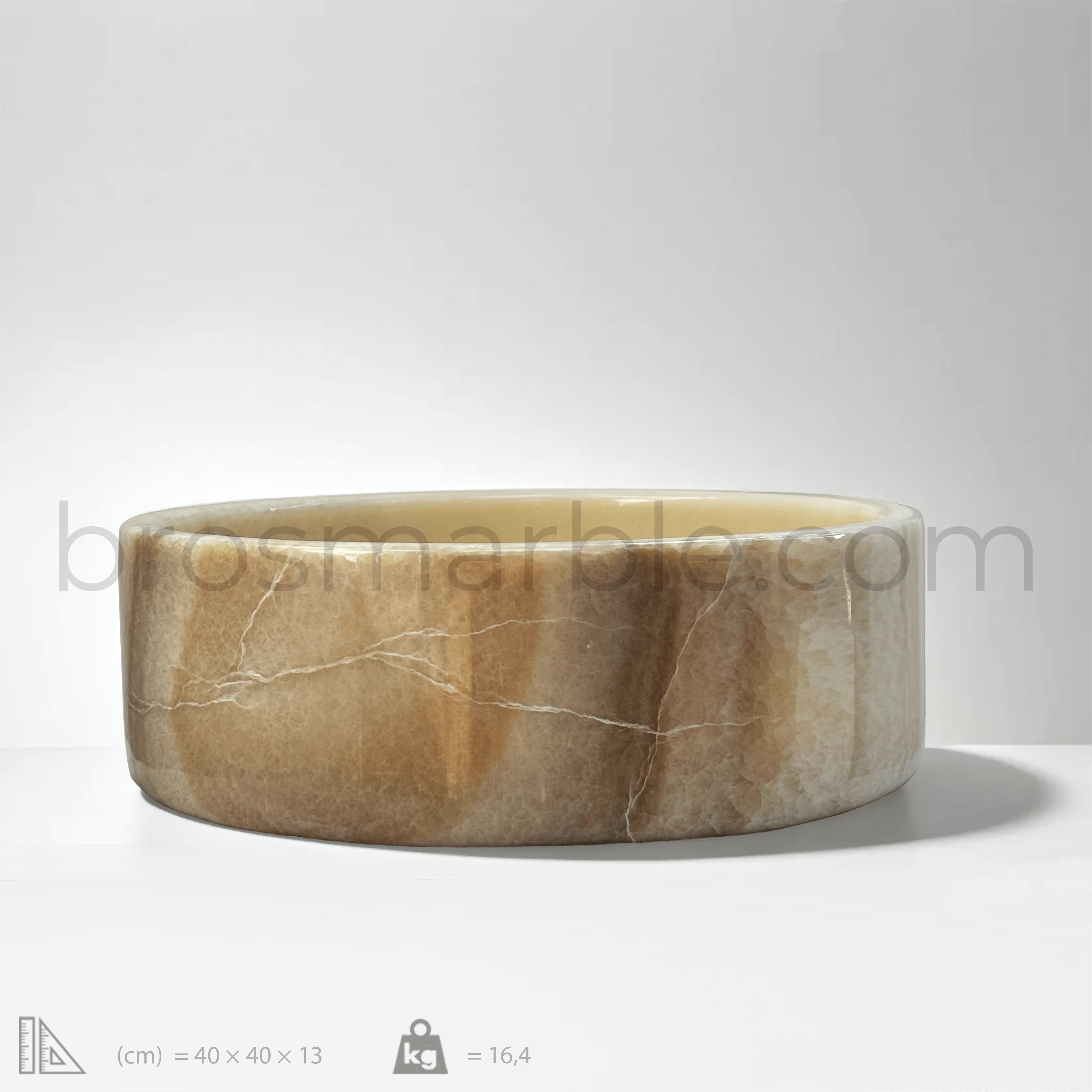 Onyx Marble Sink - Image 3