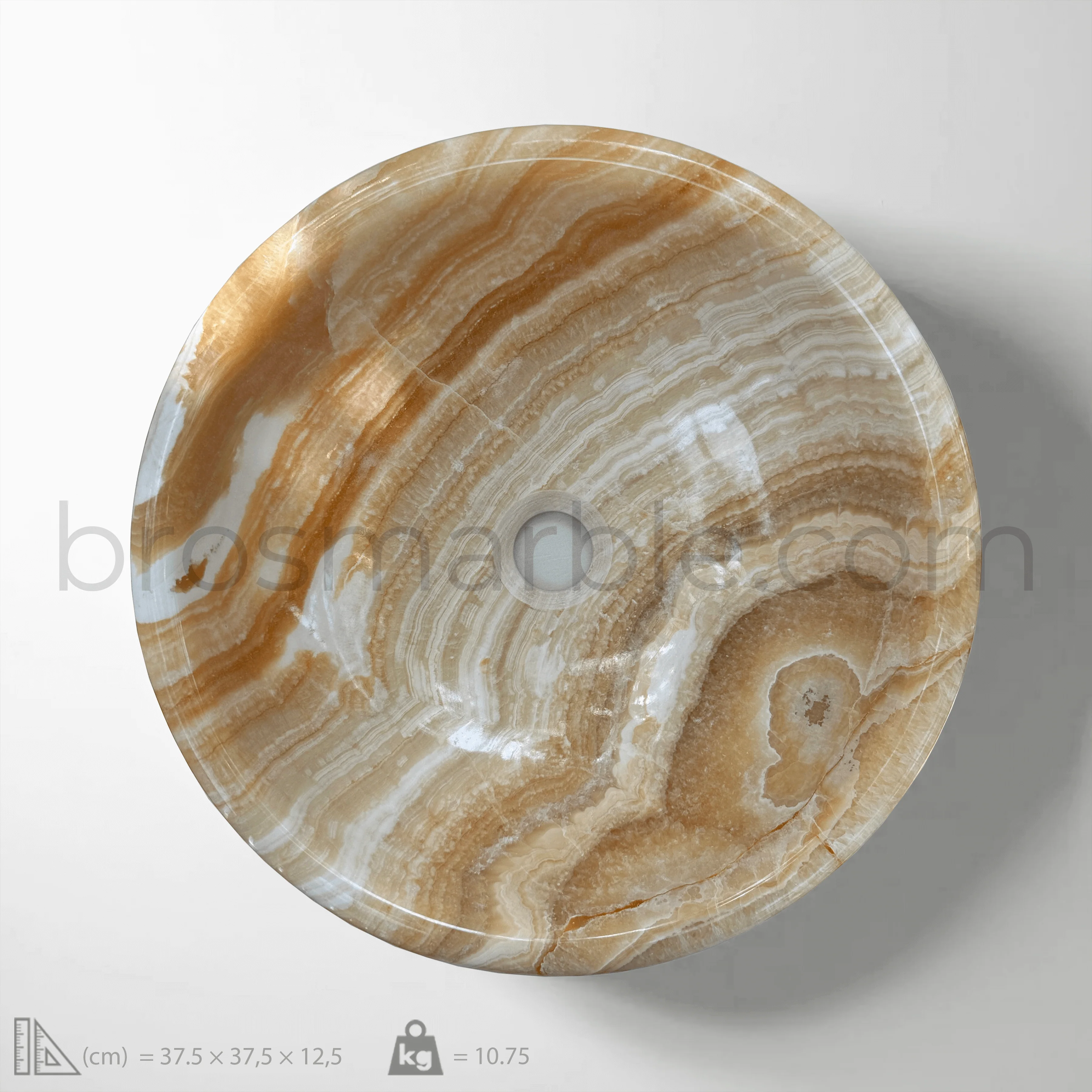 Onyx Marble Sink - Image 5