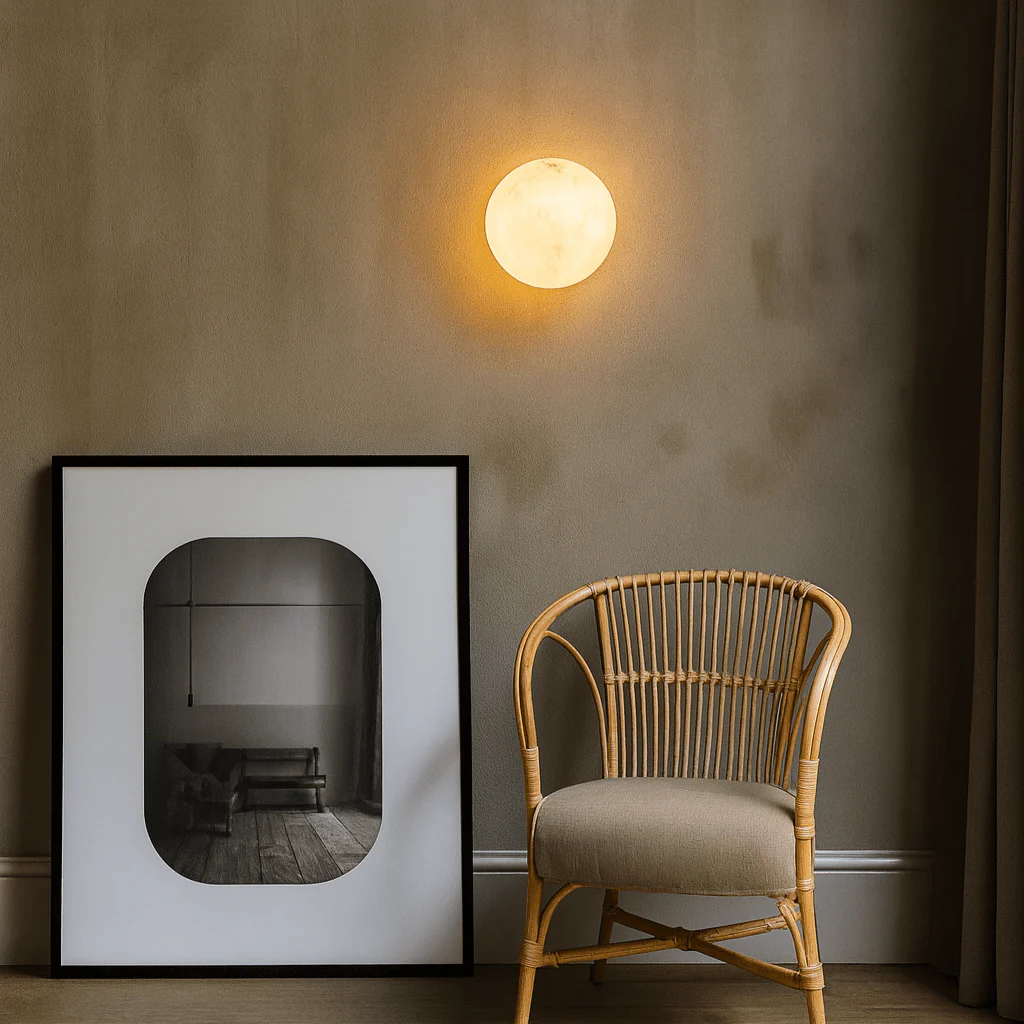 Onyxa Alabaster Wall Lamp - Image 2