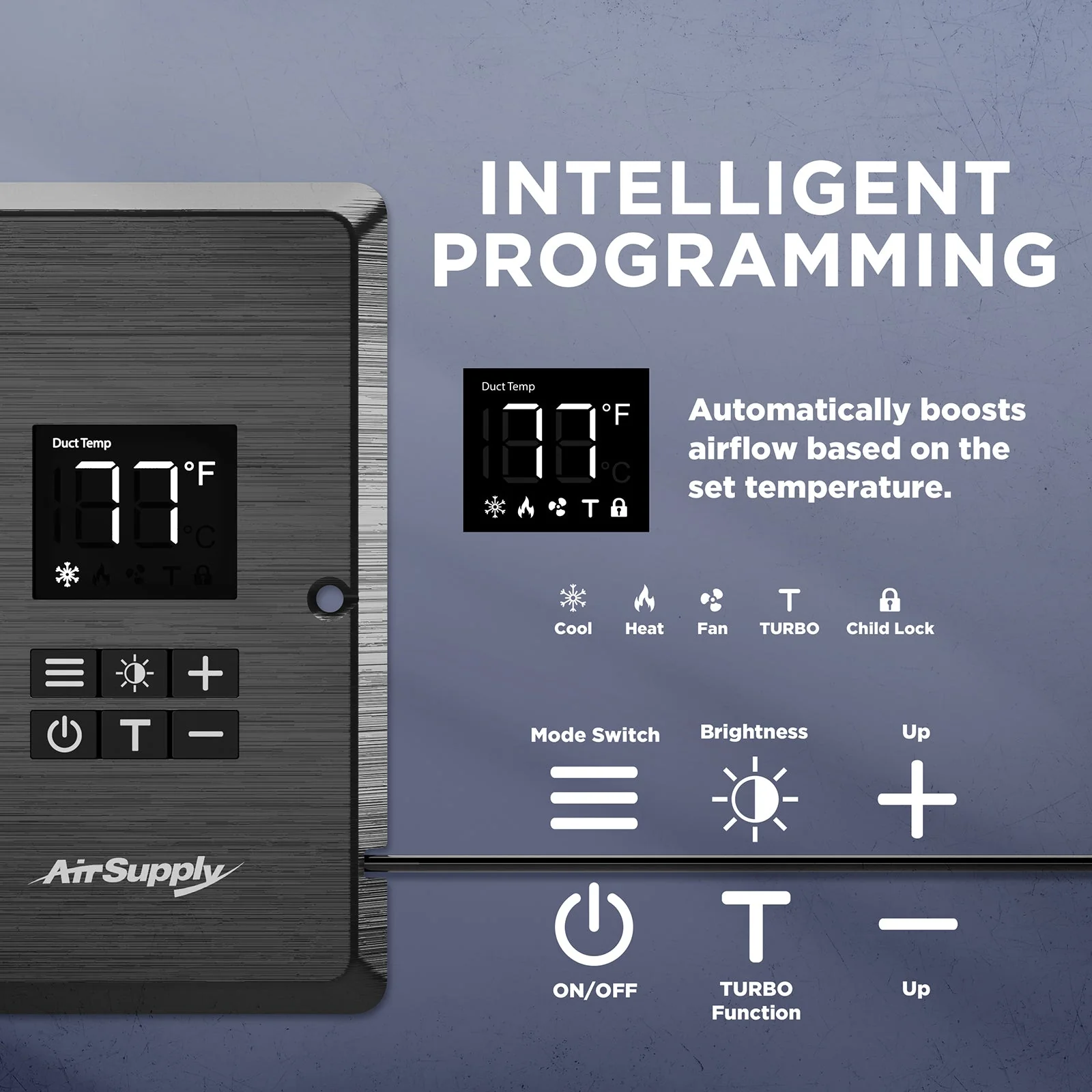 (Open Box) AirSupply BS412 Register Booster Fan - Image 10