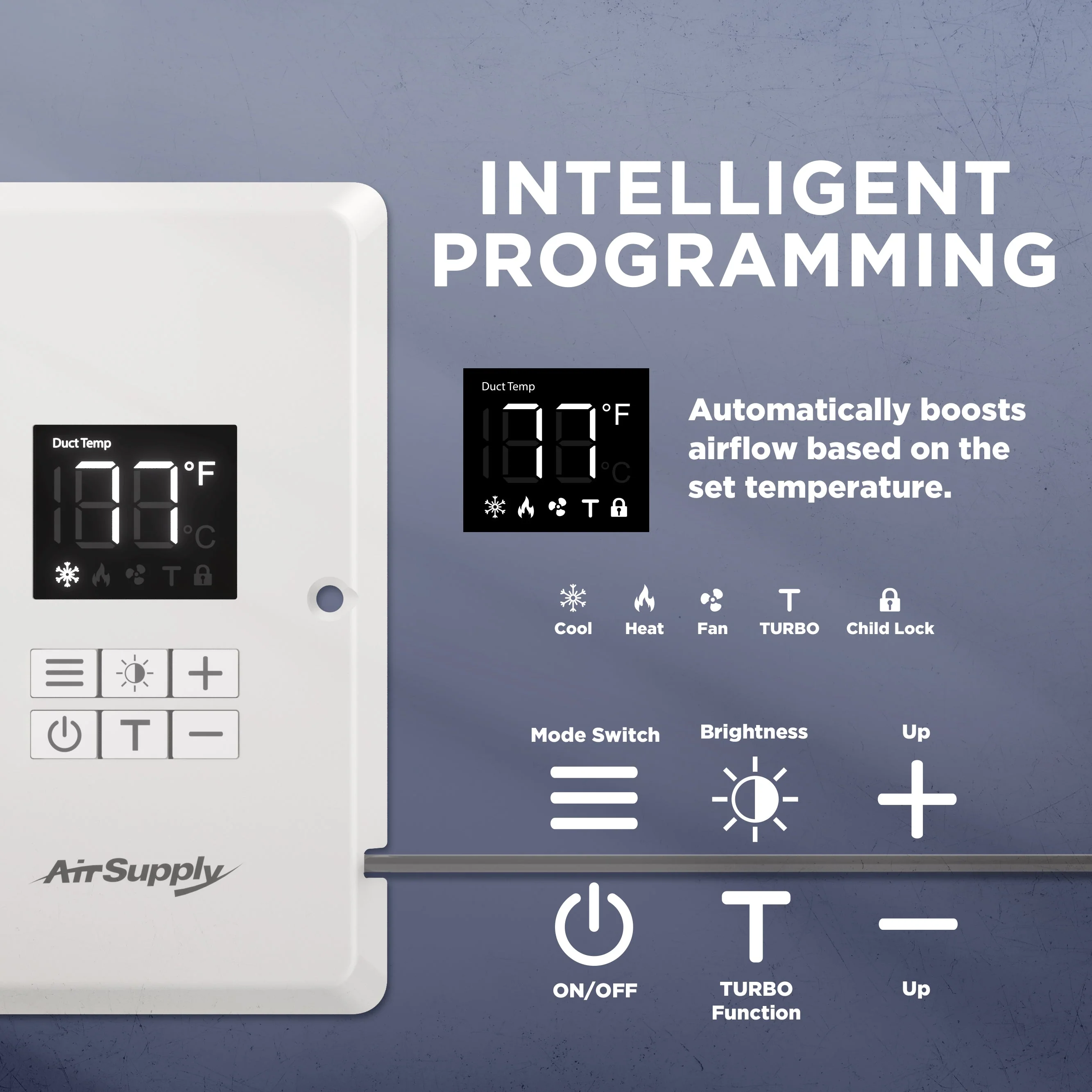 (Open Box) AirSupply BS412 Register Booster Fan - Image 4