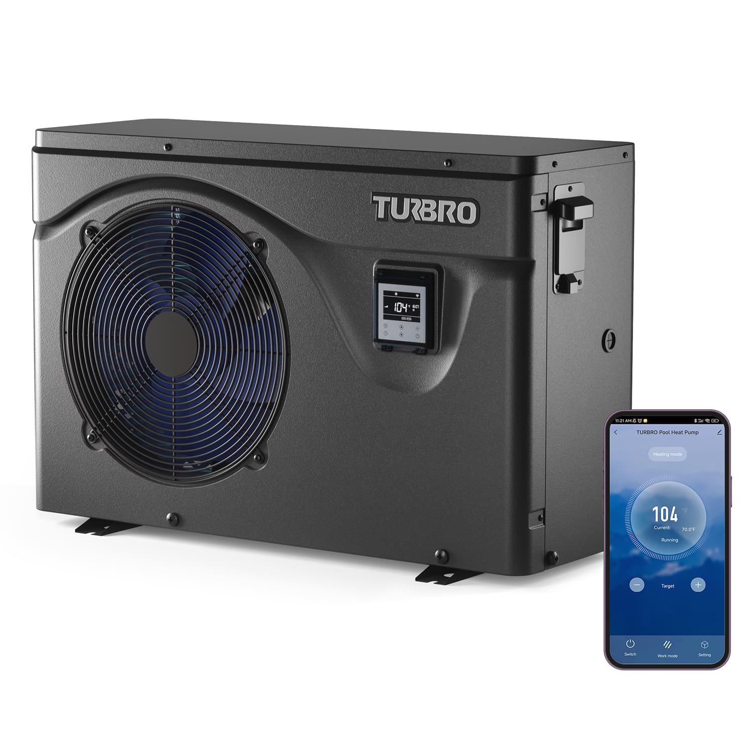 (Open Box) Beluga B50V/B75V Inverter Swimming Pool Heat Pump - Image 2