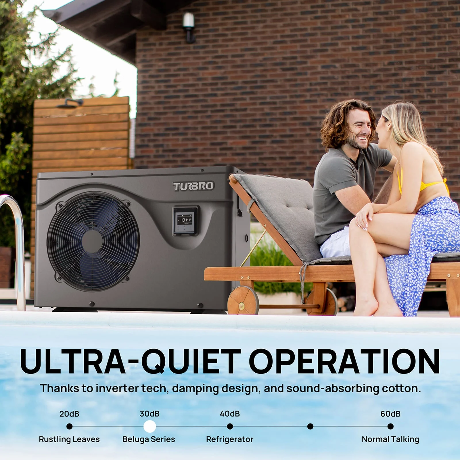 (Open Box) Beluga B50V/B75V Inverter Swimming Pool Heat Pump - Image 7