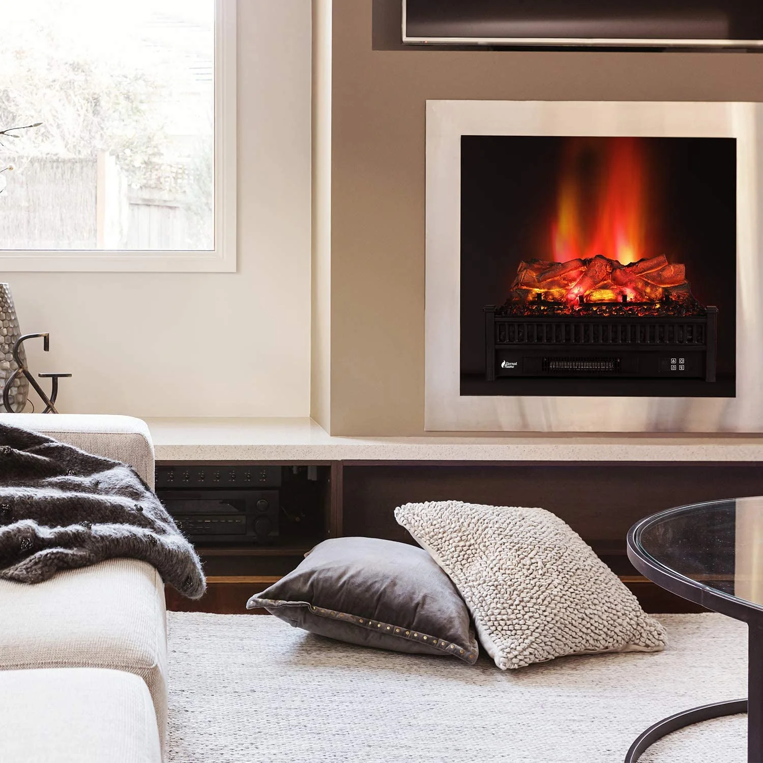 (Open Box) Eternal Flame EF23-LG Electric Fireplace Logs - Image 8