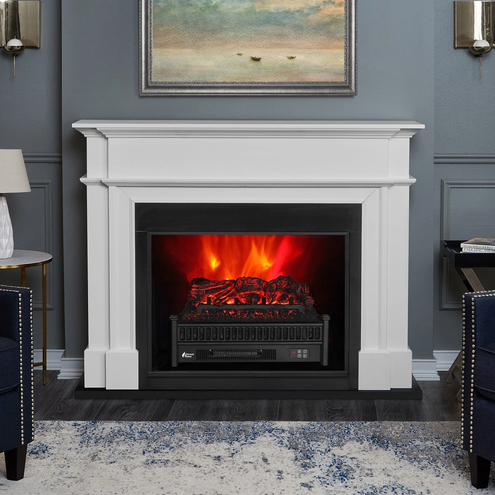 (Open Box) Eternal Flame EF23-PB Electric Fireplace Logs - Image 7