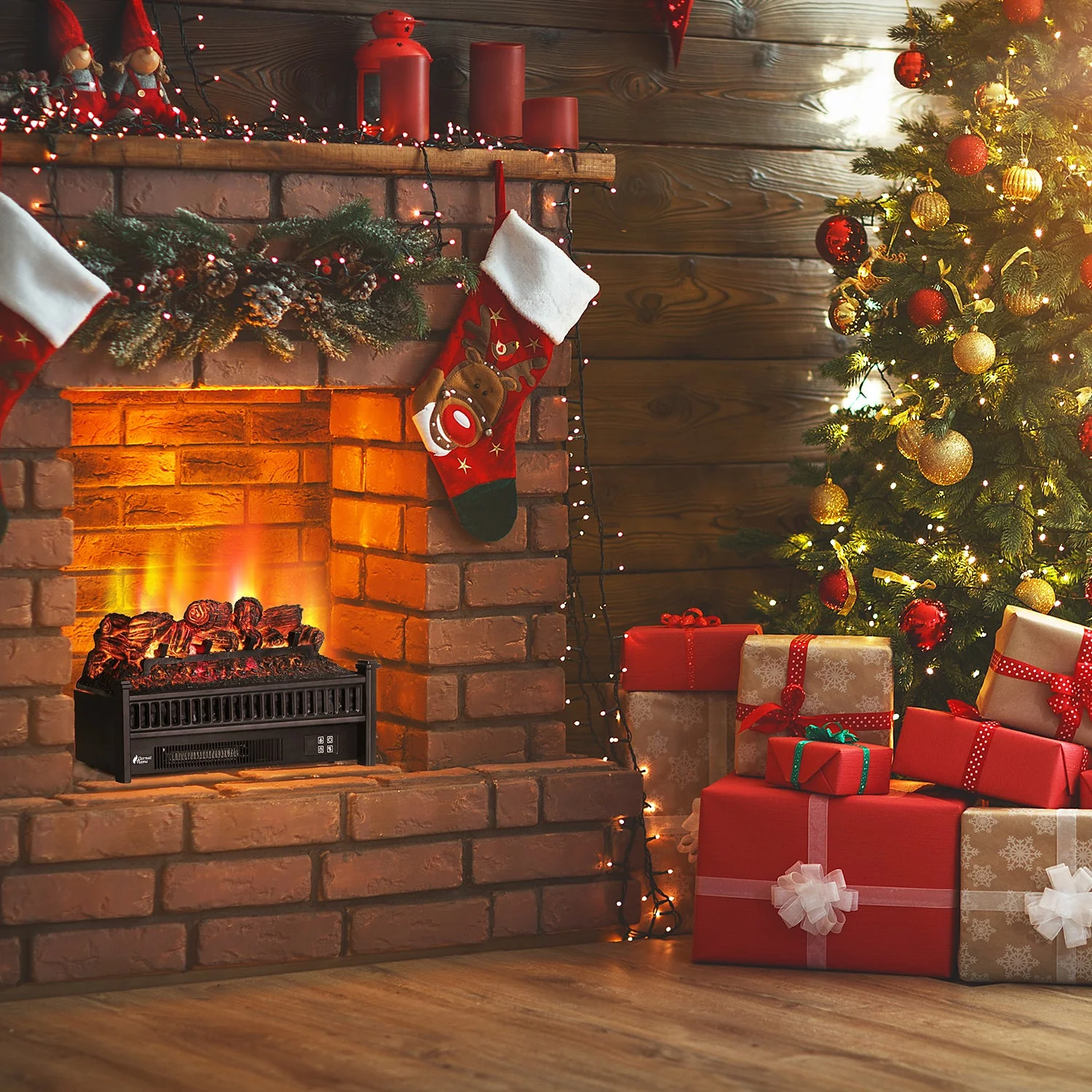 (Open Box) Eternal Flame EF23-PB Electric Fireplace Logs - Image 8