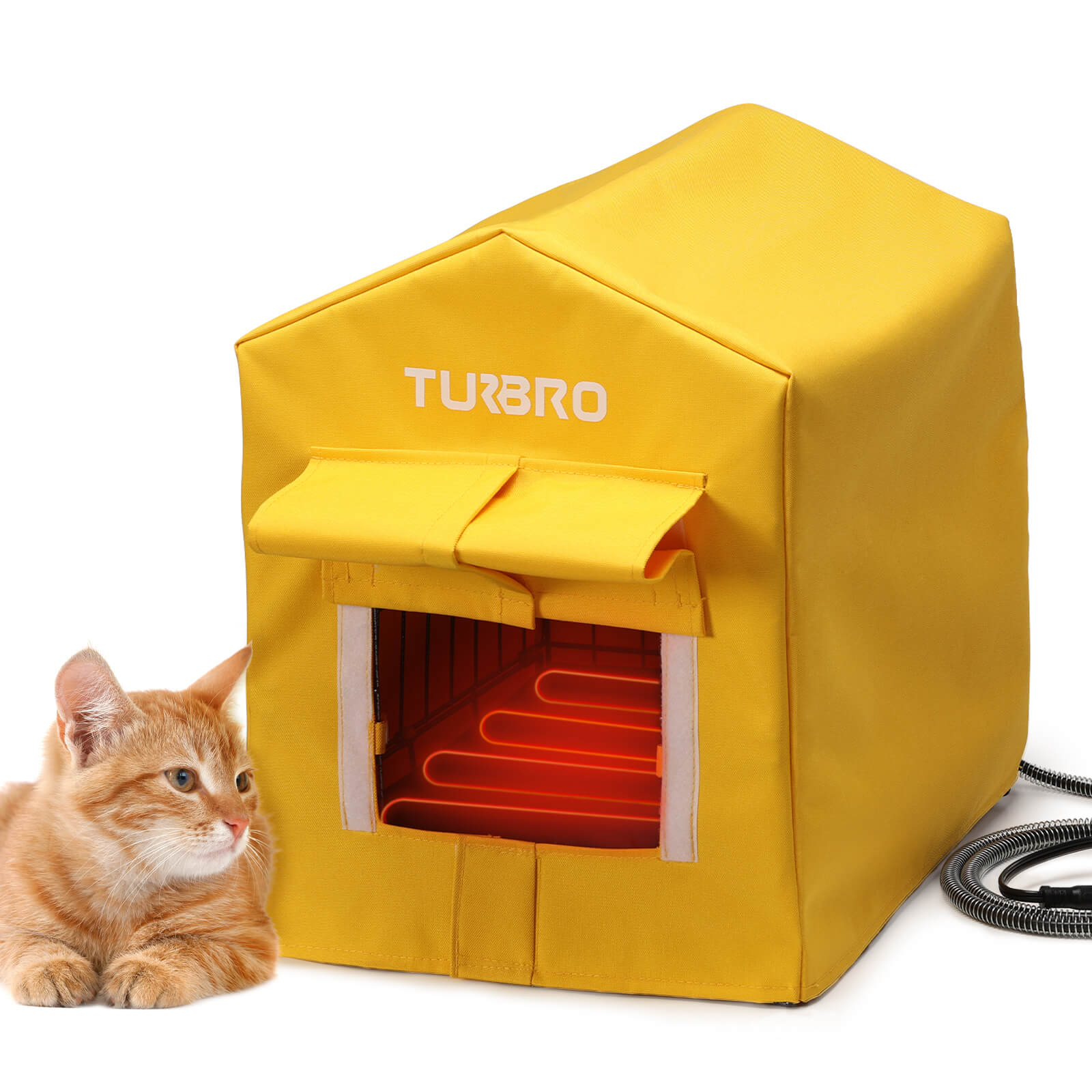 (Open Box) Neighborhood CH17A Heated Cat House - Image 9