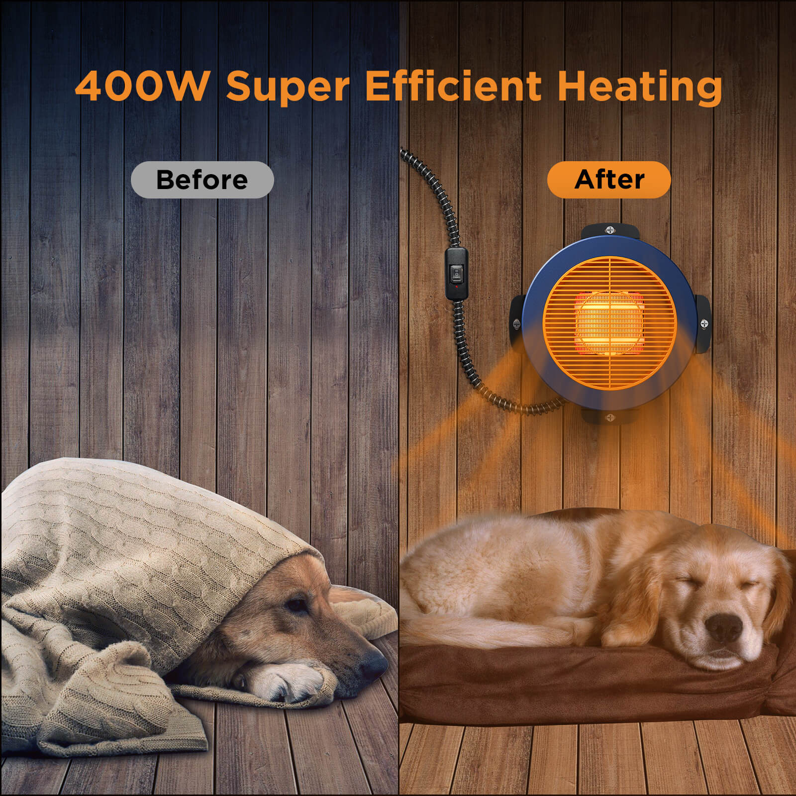(Open Box) Neighborhood DH400A Dog House Heater - Image 11