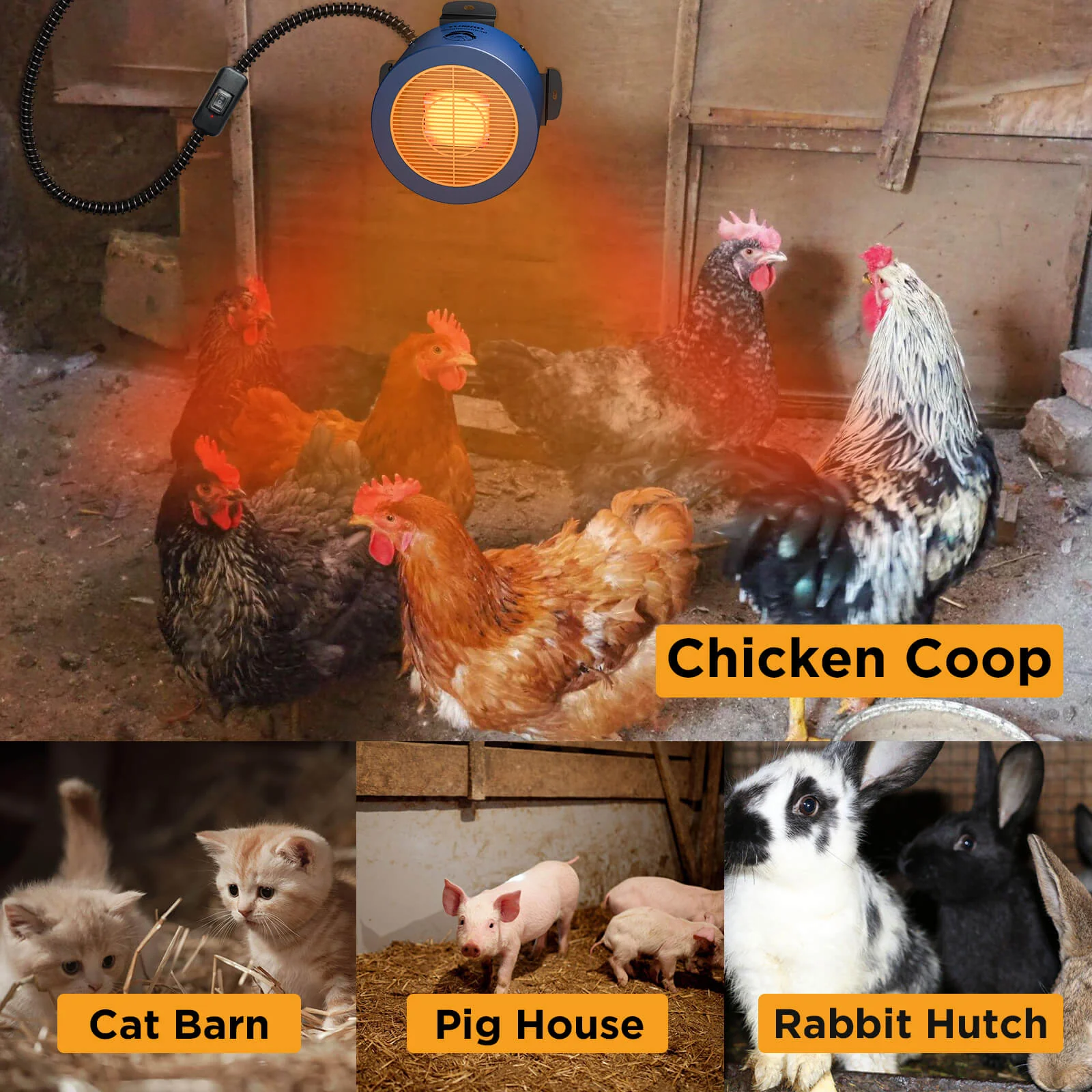 (Open Box) Neighborhood DH400A Dog House Heater - Image 13