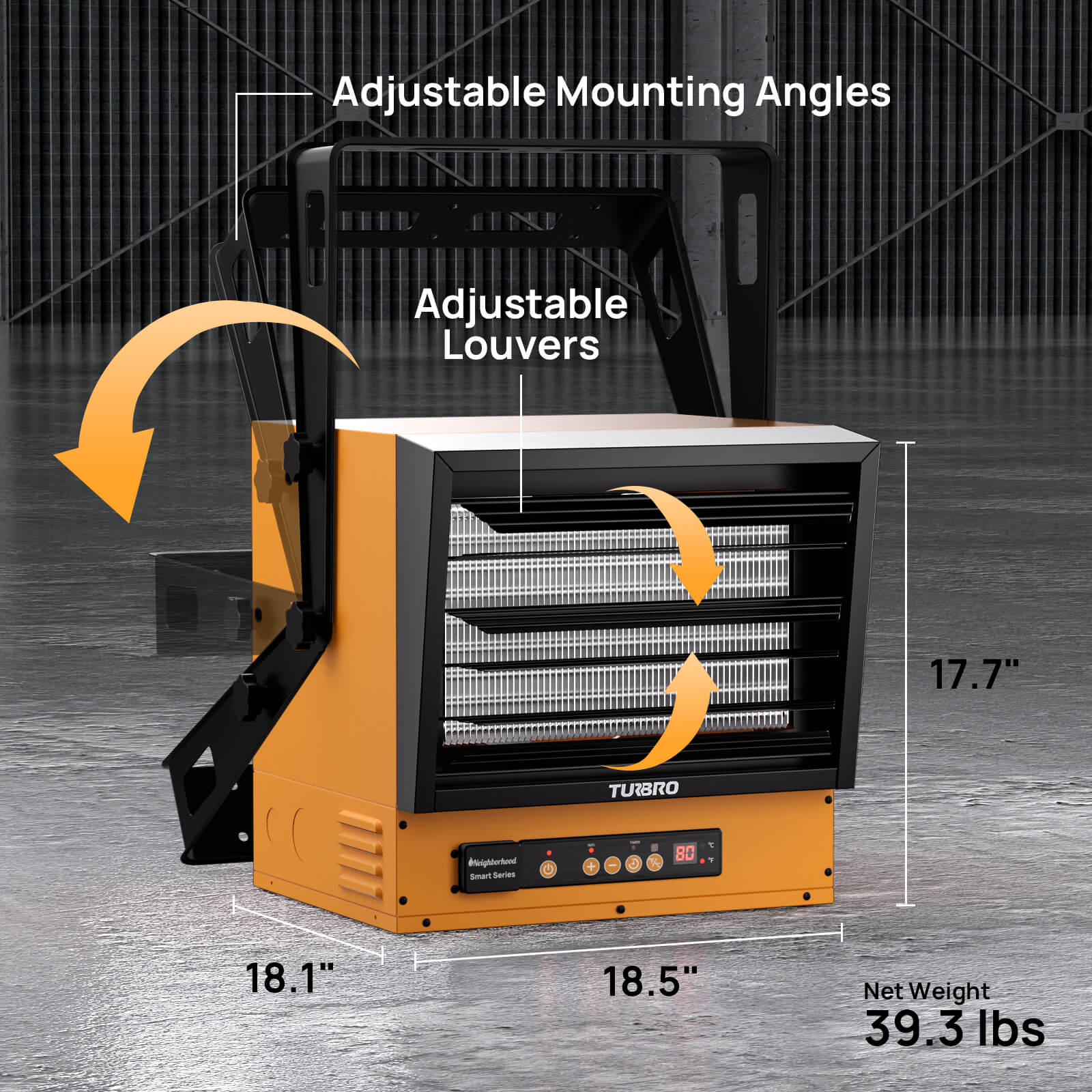 (Open Box) Neighborhood GH10K & GH15K Smart Garage Heater - WiFi Enable - Image 7