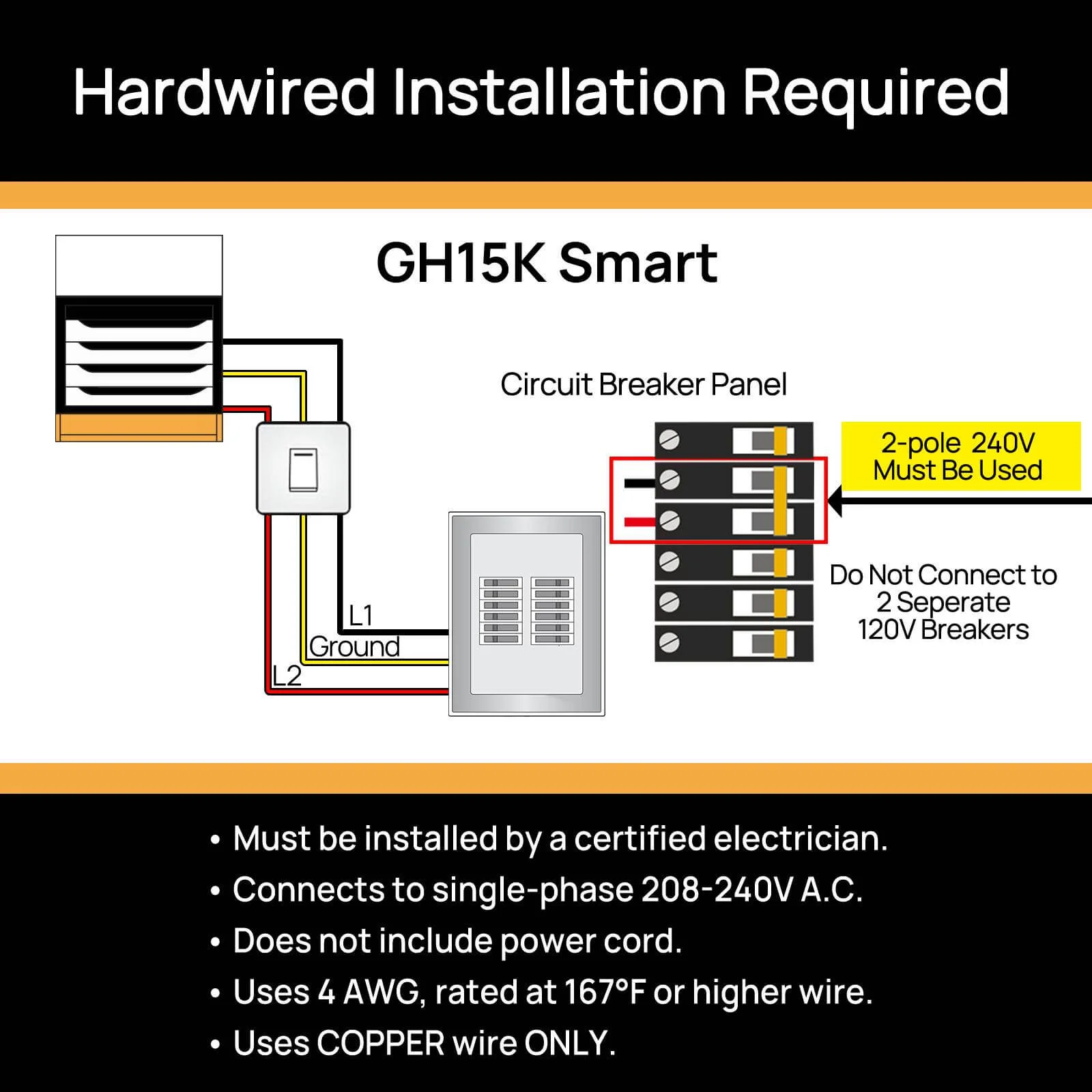 (Open Box) Neighborhood GH10K & GH15K Smart Garage Heater - WiFi Enable - Image 8