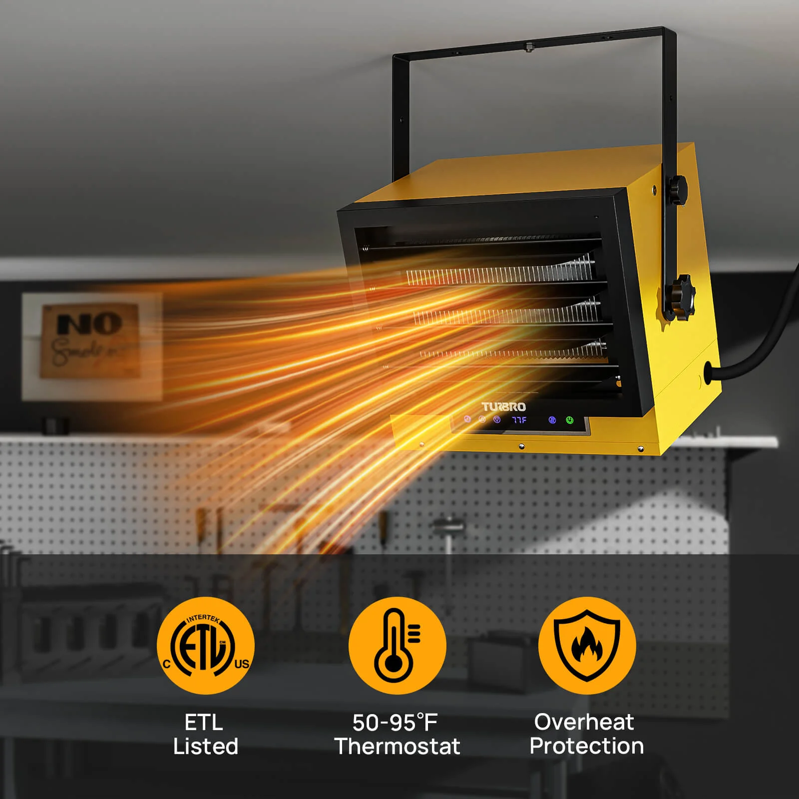 (Open Box) Neighborhood GH7500 Garage Heater - Image 5