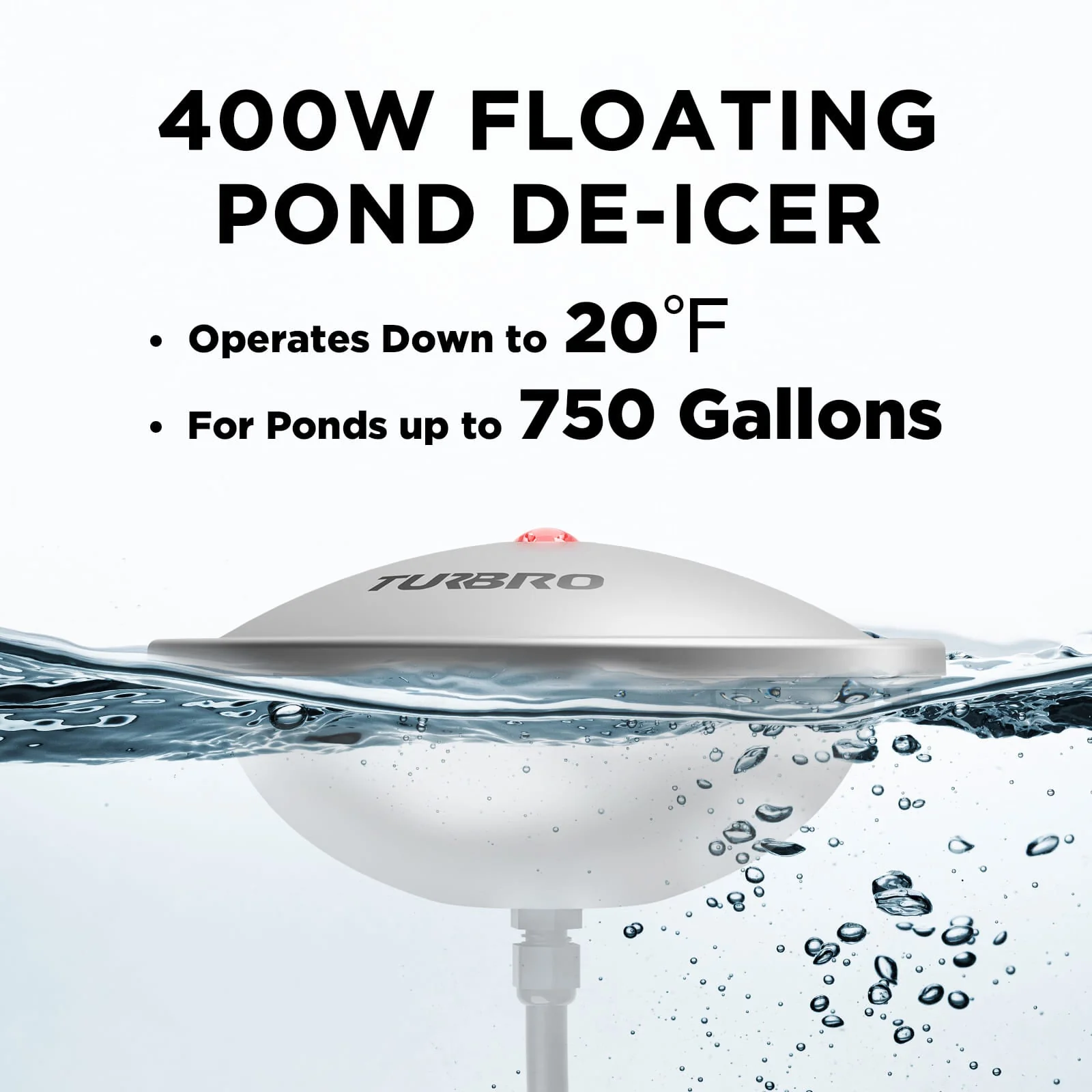 (Open Box) Neighborhood PD400A Pond Deicer - Image 3