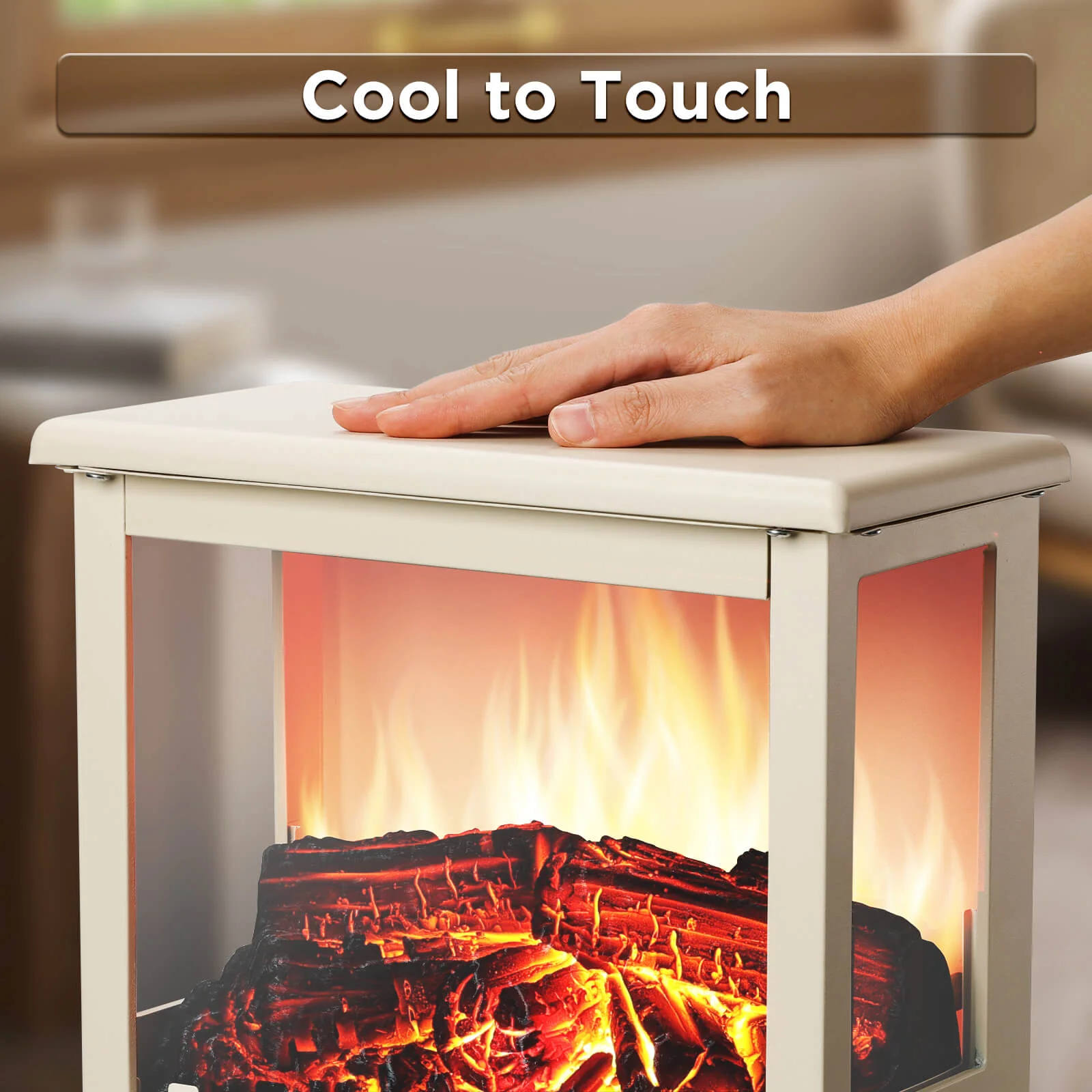 (Open Box) Suburbs TS17Q Electric Fireplace Stove Heater - Image 13