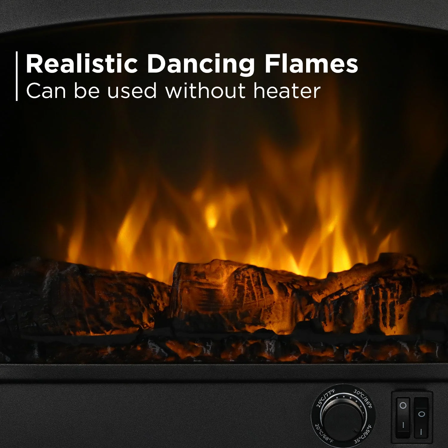 (Open Box) Suburbs TS20 Electric Fireplace Stove - Image 3