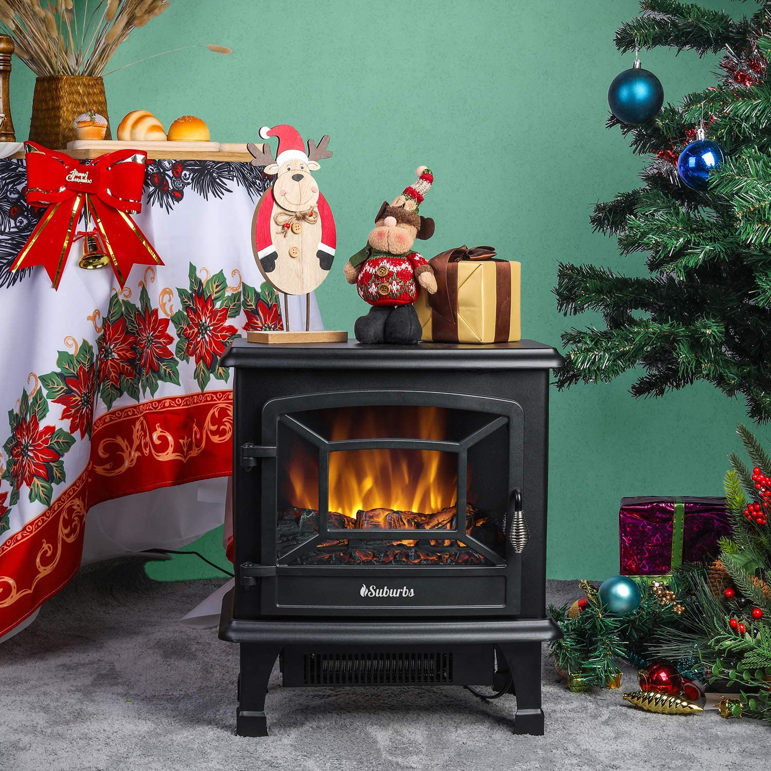 (Open Box) Suburbs TS20 Electric Fireplace Stove - Image 8